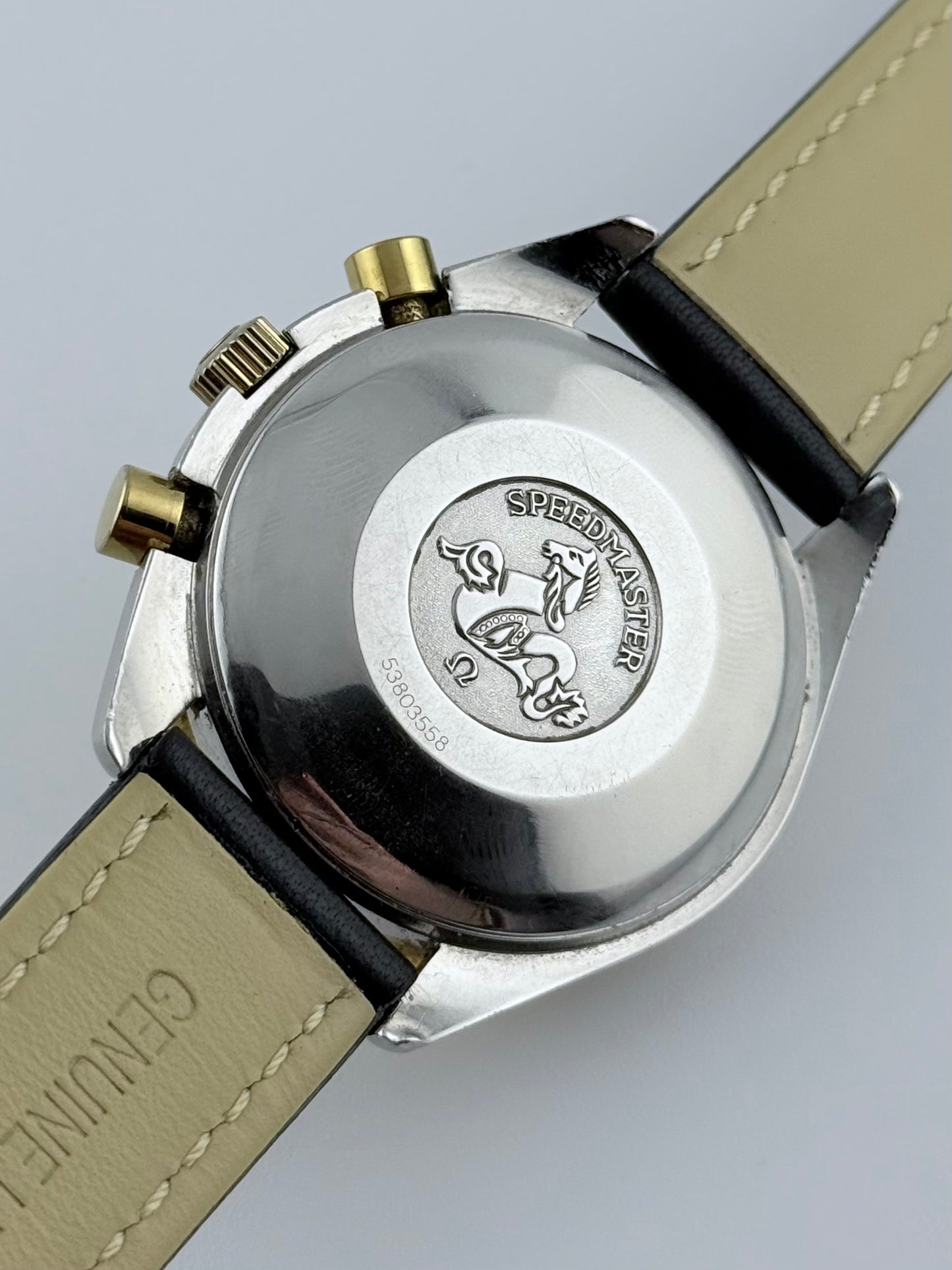 Omega Speedmaster Automatic Chronograph Date - Two-Tone - 375.0043