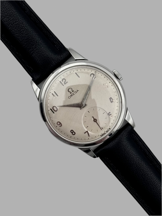 Omega Manual Wind Sub Seconds 13332 - Rare Arabic Dial