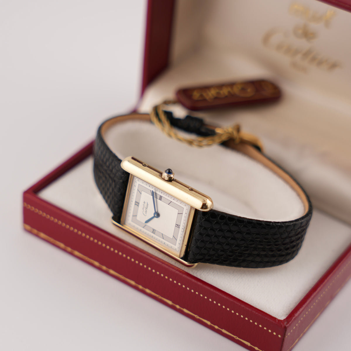 Cartier Must De Paris Tank Quartz - 6-81006 - Two-tone Dial