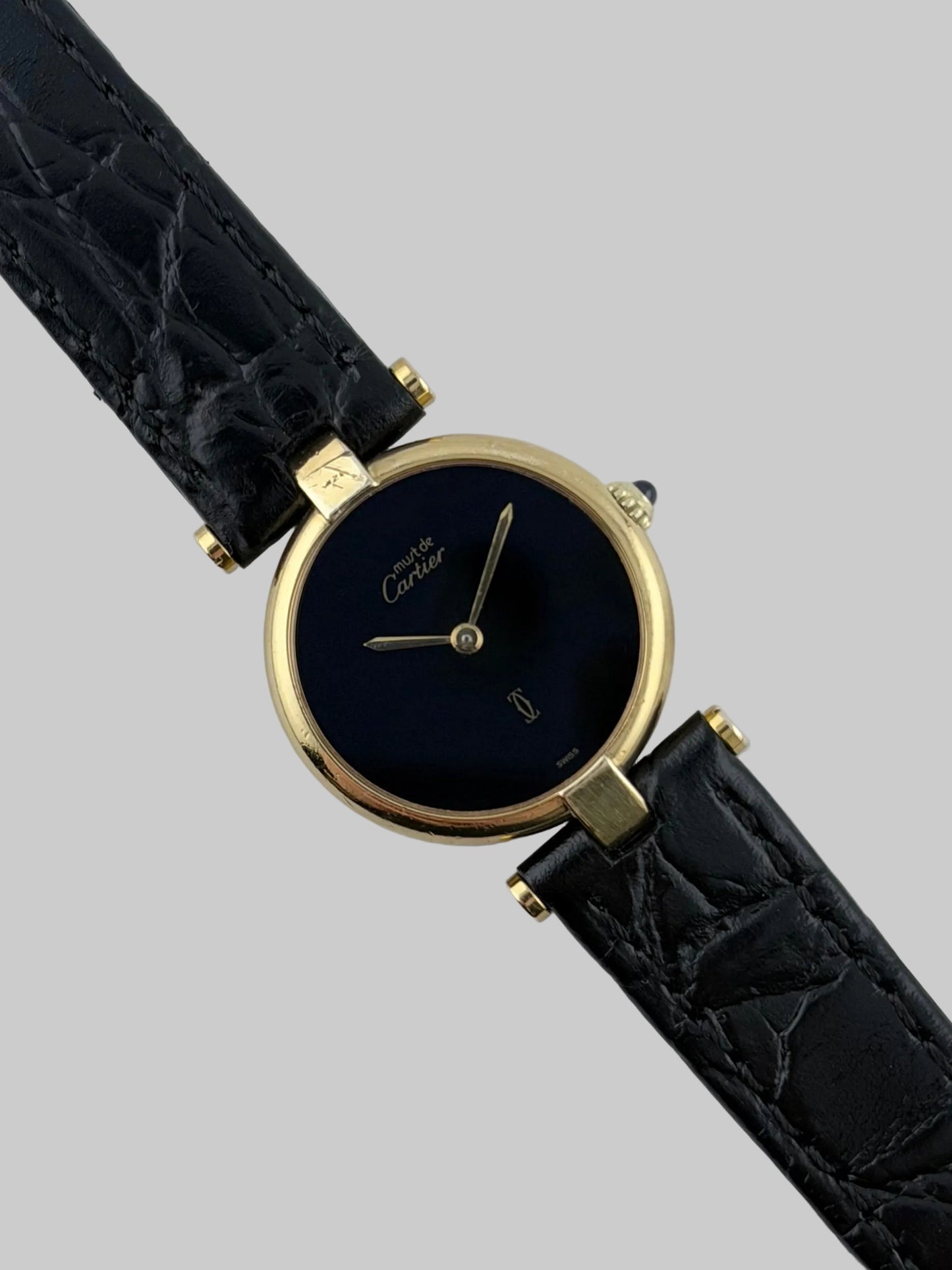 Cartier Must de Cartier Paris Quartz - 18 - Onyx Dial - Ladies