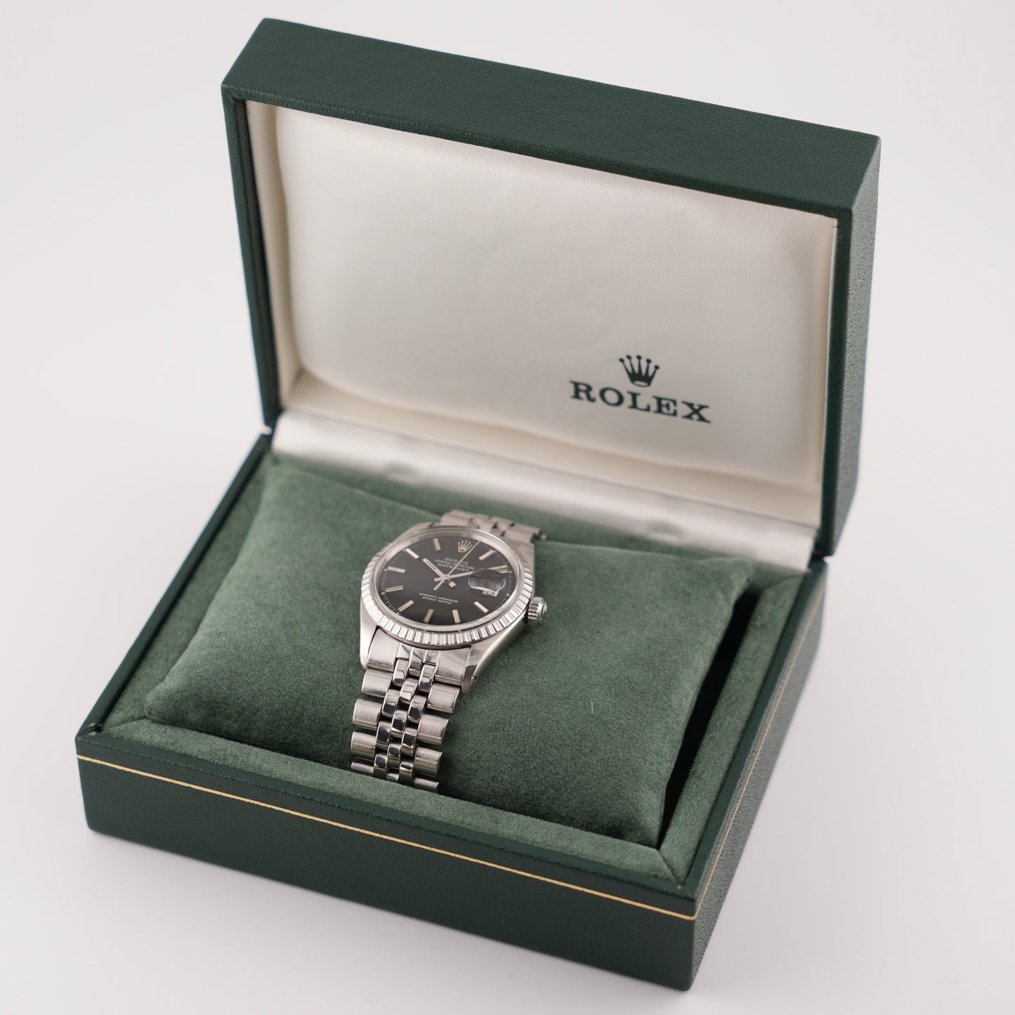 Rolex Datejust Oyster Perpetual - 1603 - Black Dial
