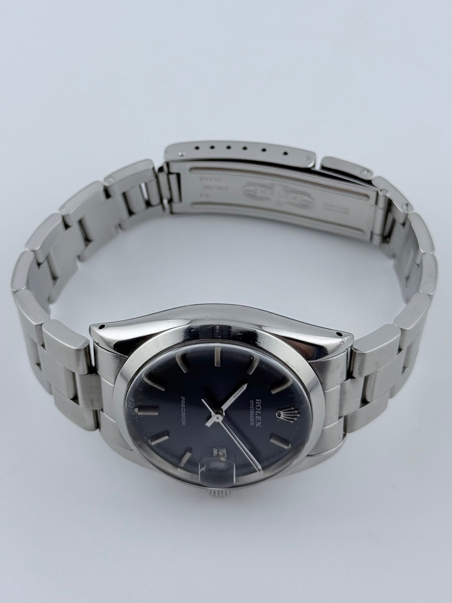 Rolex Oysterdate Precision Manual Wind - 6694 - Midnight Blue Sunburst Dial