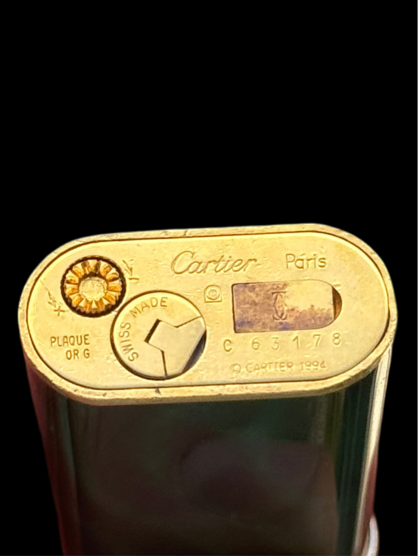 Rare Cartier Enamel Lighter - 1994