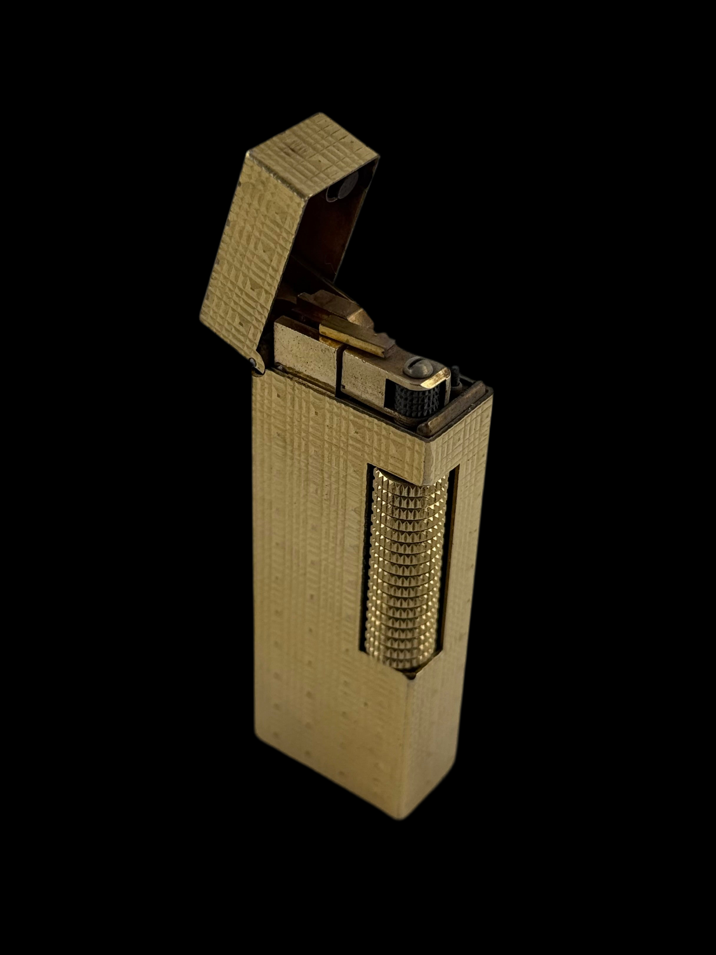 Dunhill Roller Gas Lighter Tartan Pattern