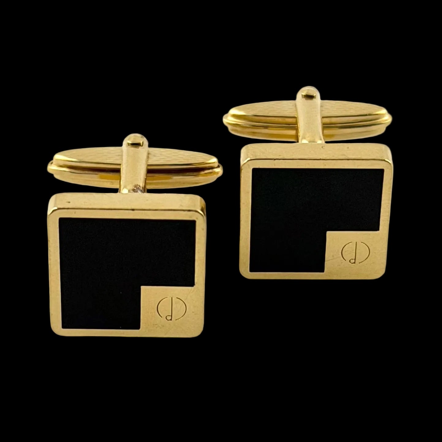 Vintage Dunhill Cufflinks - Gold Plated
