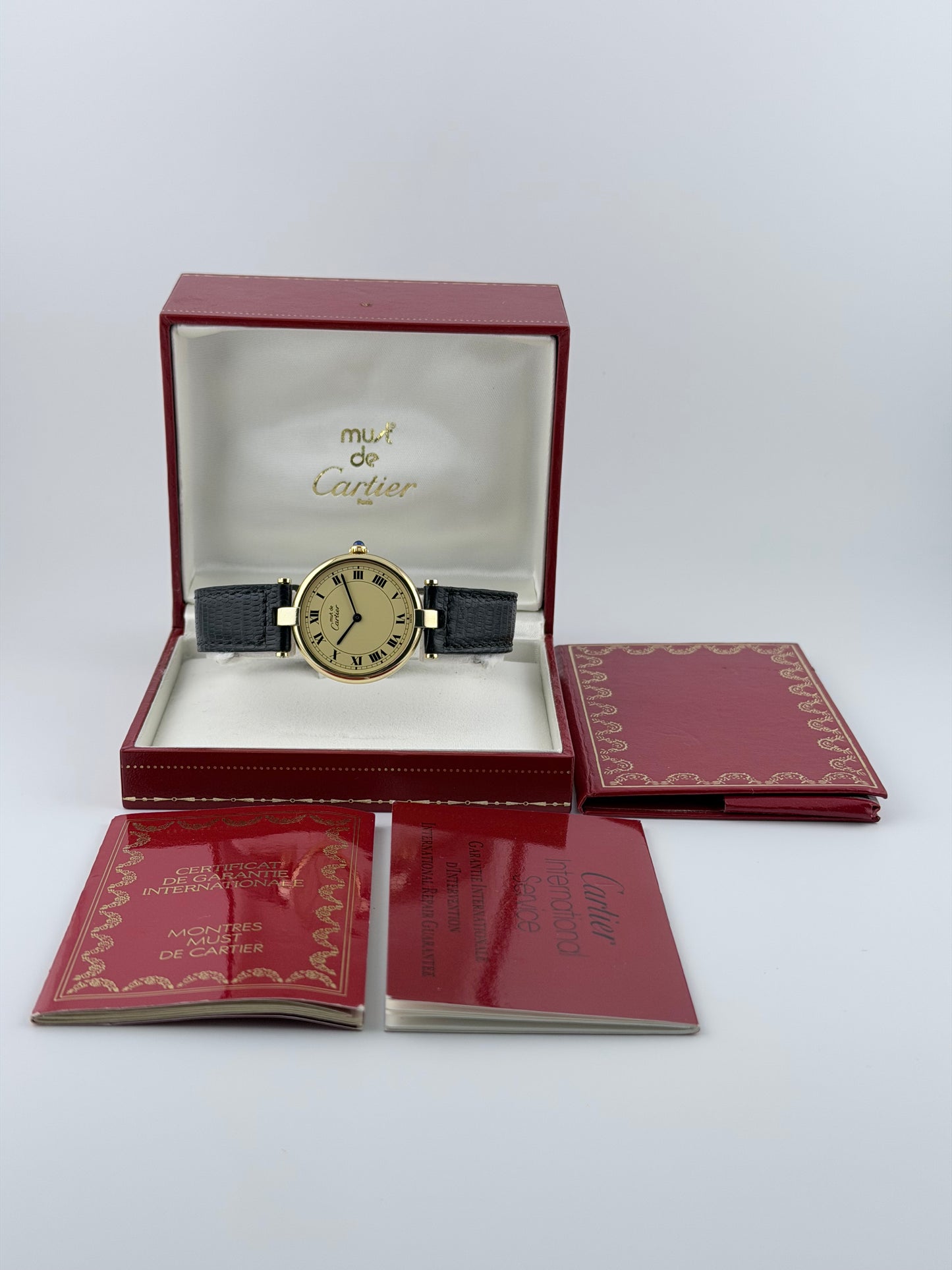 Cartier Must De Paris Vendome Quartz - 17 - Box and Papers