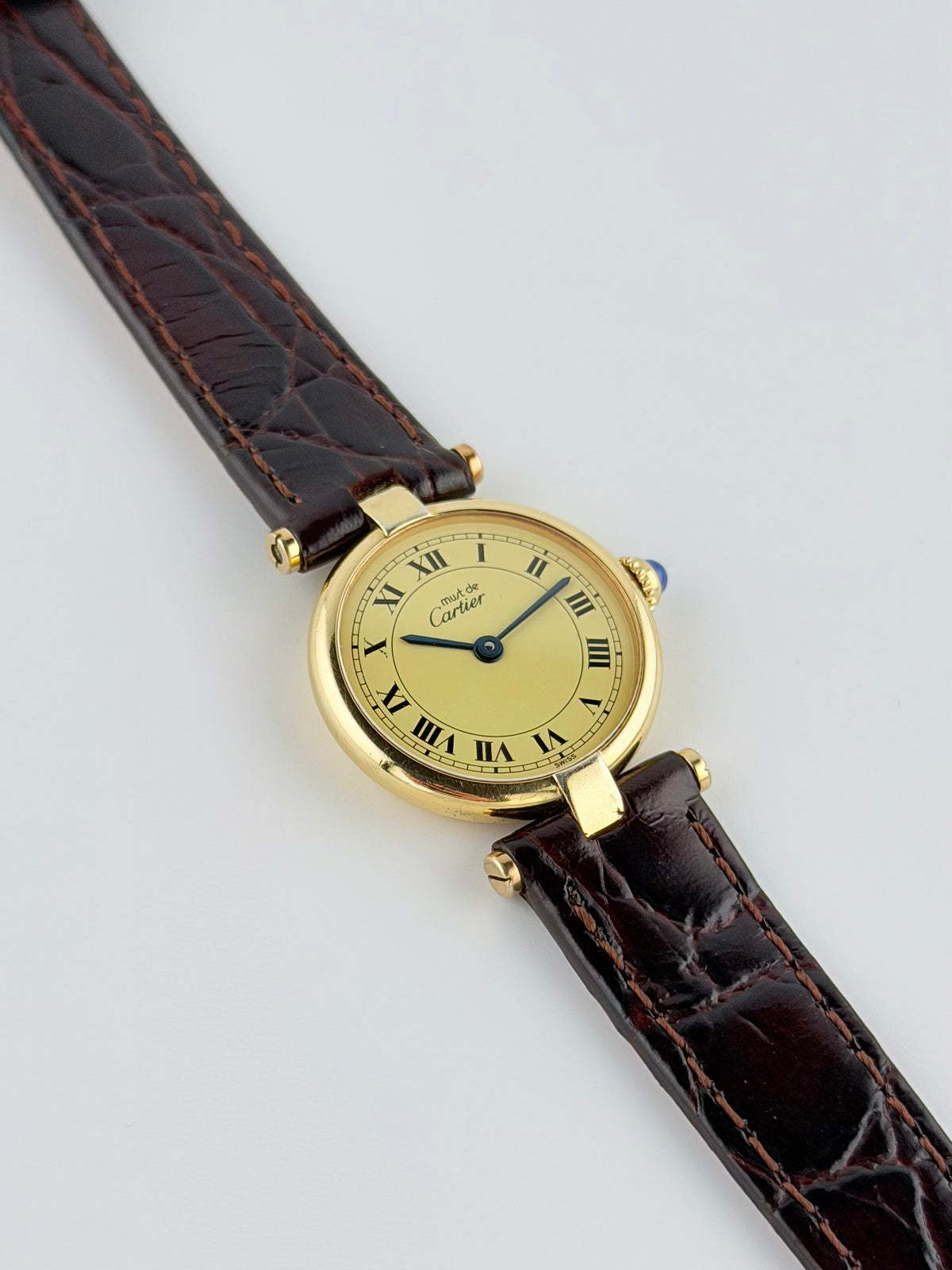 Cartier must de Vendome Quartz - 590003 - Ivory Dial