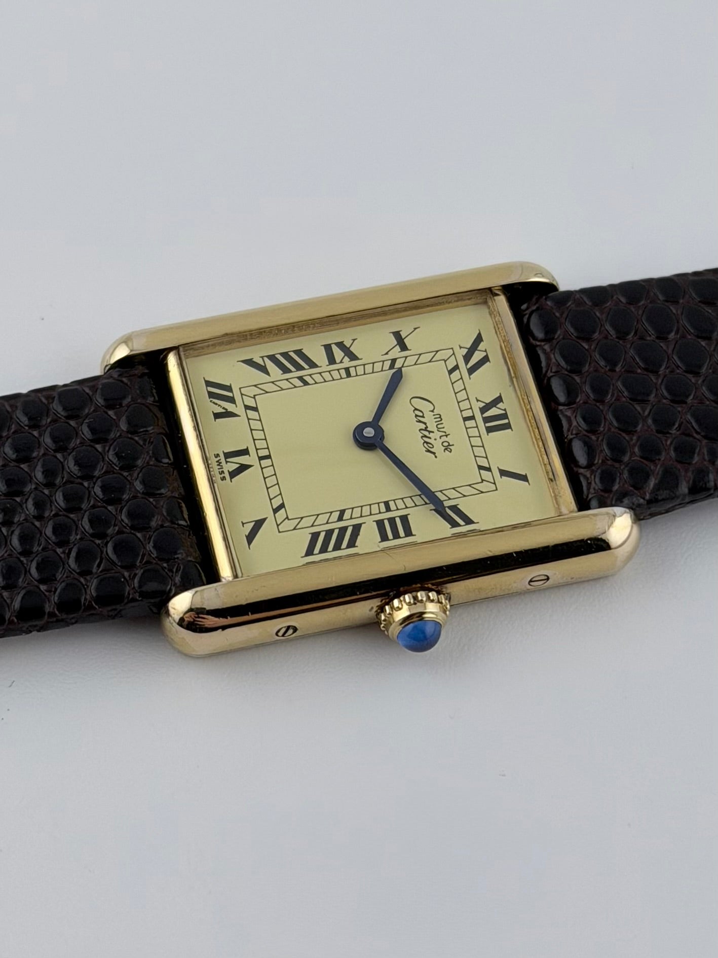 Cartier Must De Paris Tank Quartz - 590005 - Ivory Dial