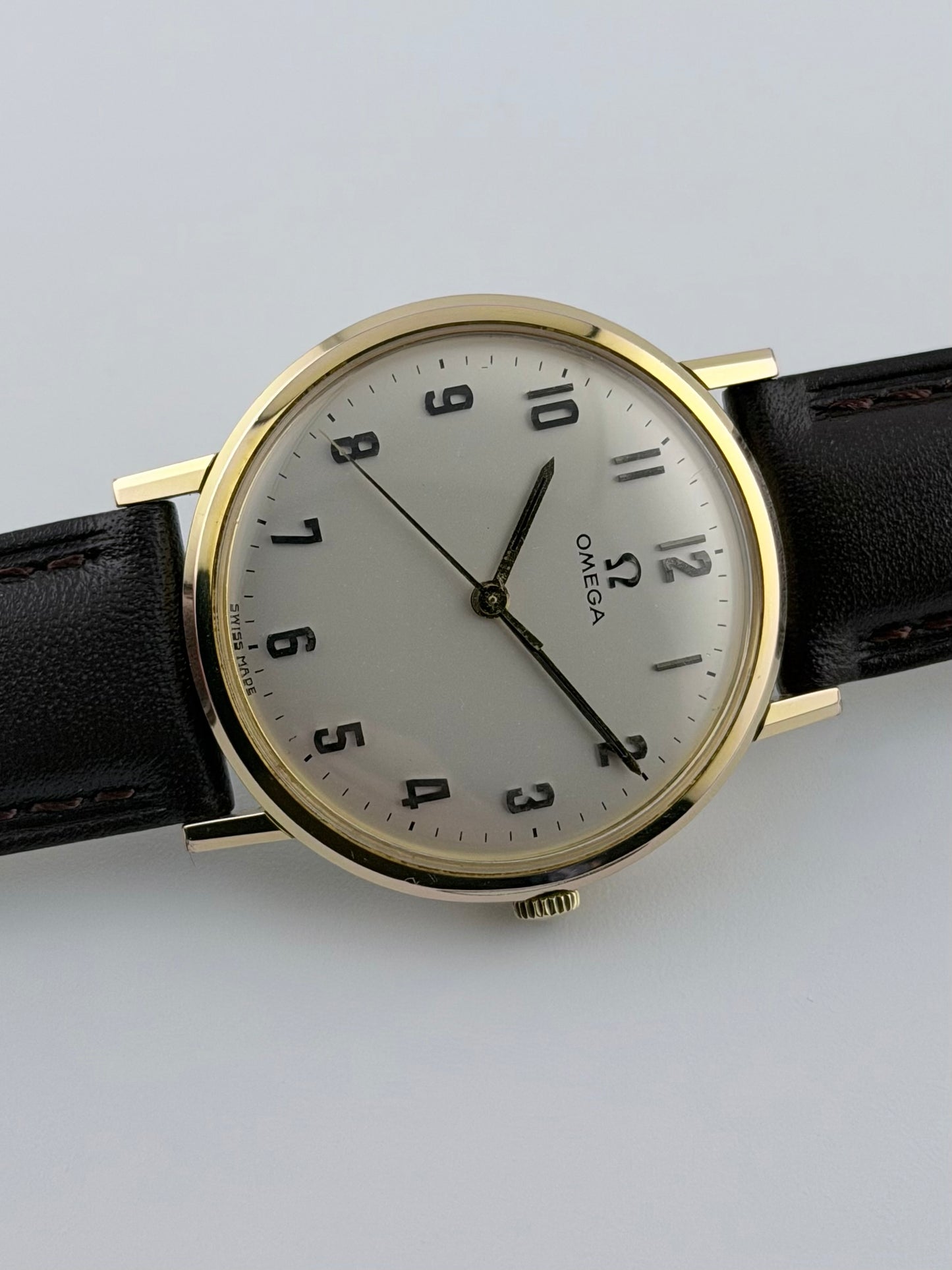 Omega Geneve Manual Wind - Rare Arabic Dial - 131.019