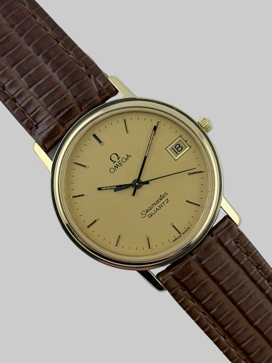 Omega Seamaster Quartz Date - 196.0266
