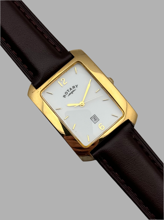 Rotary Tank Quartz Dress Watch - 10609