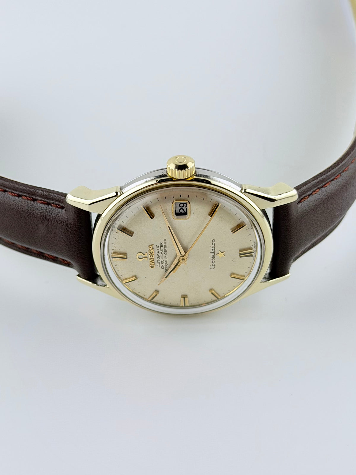Omega Constellation Chronometer Automatic Date 168.005 - Dog Leg Lugs