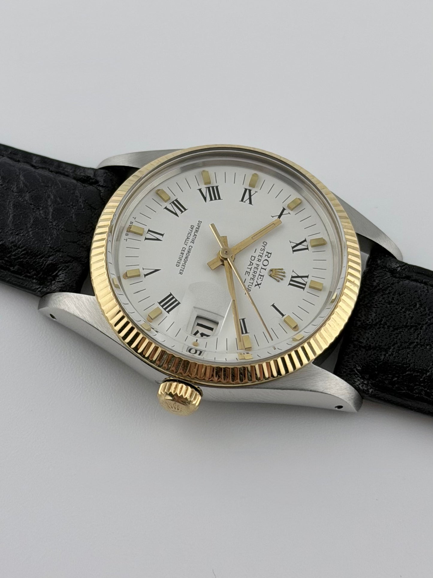 Rolex Oyster Perpetual Date Automatic - 15000 - Rare Buckley Dial