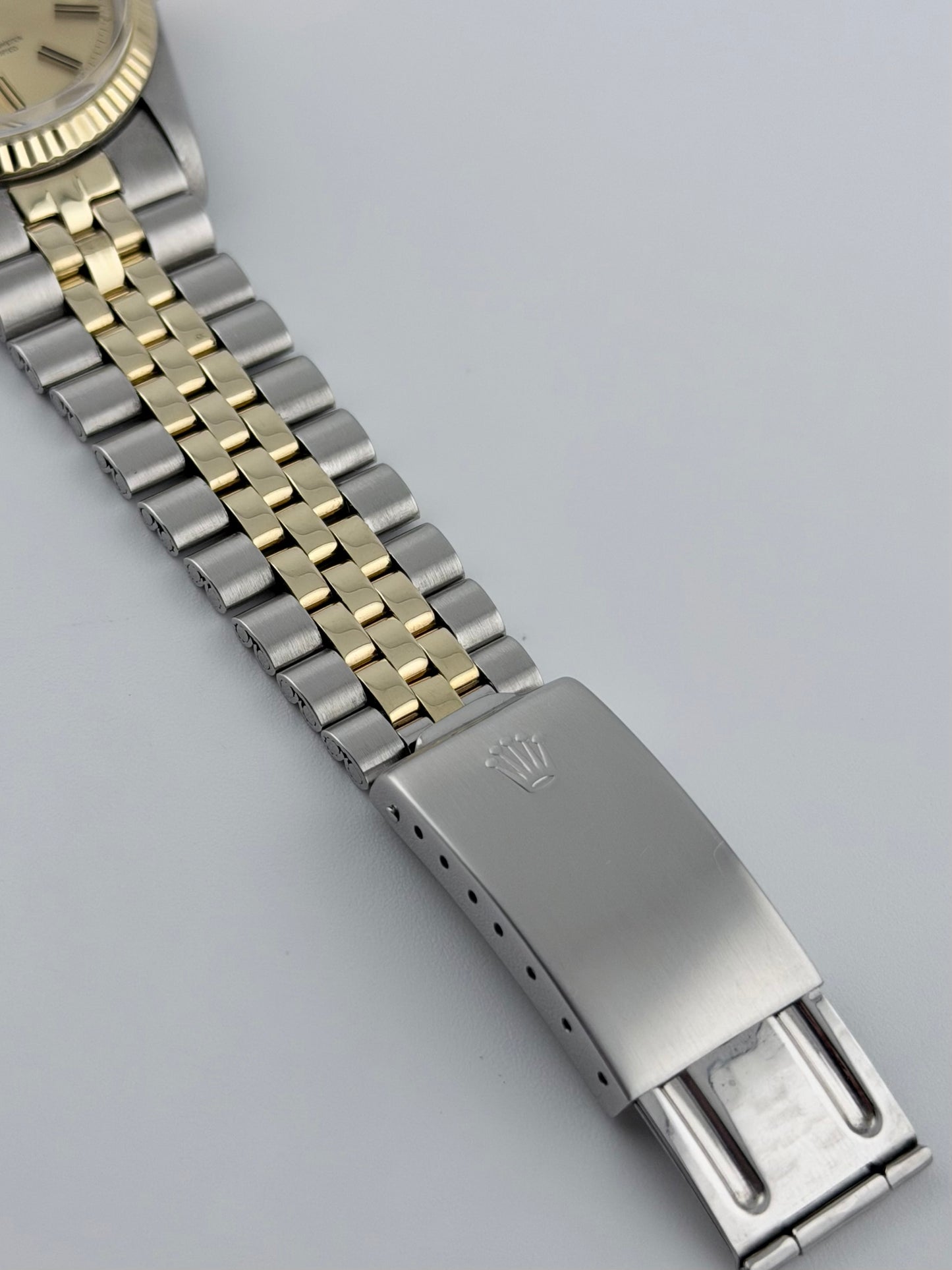 Rolex Datejust Oyster Perpetual - 1601 - “Wide Boy” - Box and Booklets