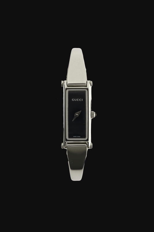 Gucci 1500L Quartz - Ladies - Black Dial with Box