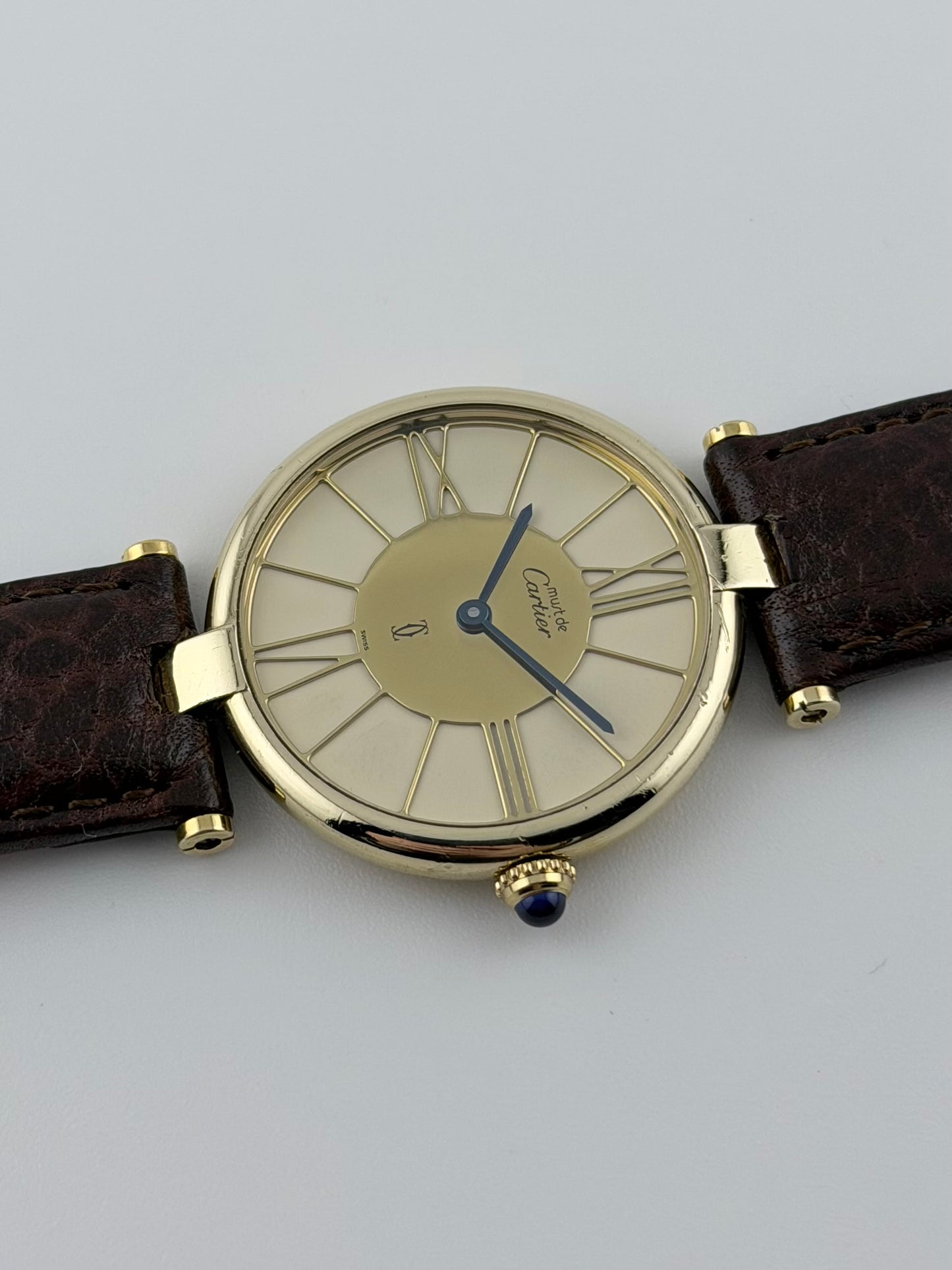 Cartier Must de Cartier Vermeil Quartz - 17 - Gold and Ivory Cloisonne Dial