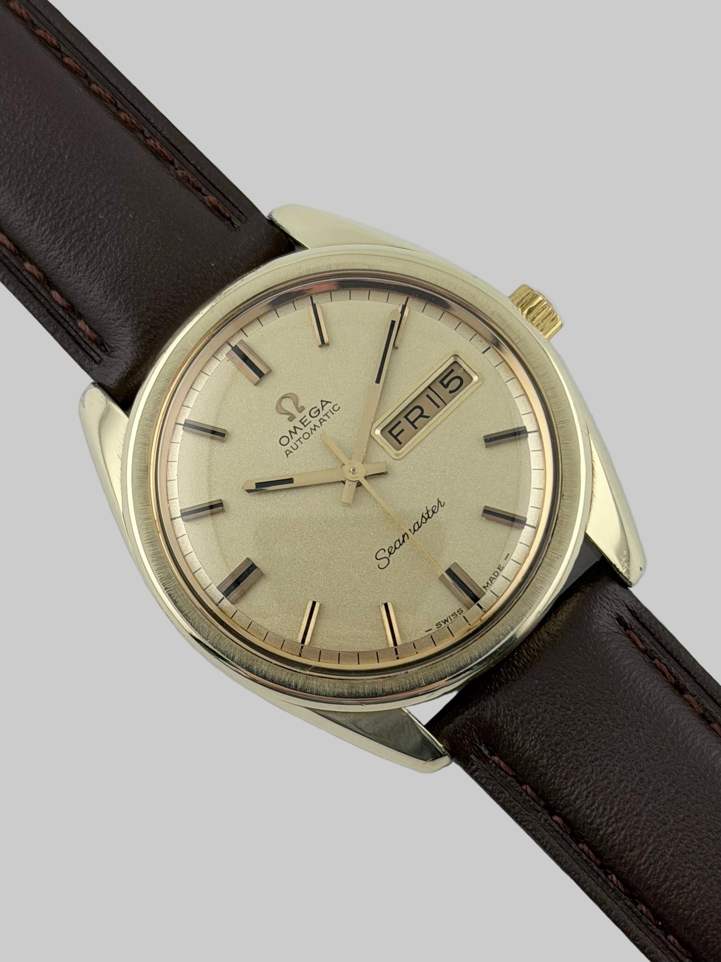 Omega Seamaster Automatic Day-Date Jumbo Pie Pan - 166.032