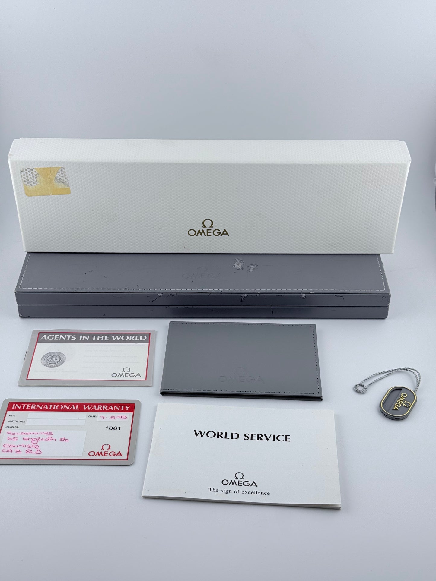 Omega De Ville Quartz Date - 196.2379 - Box and Papers