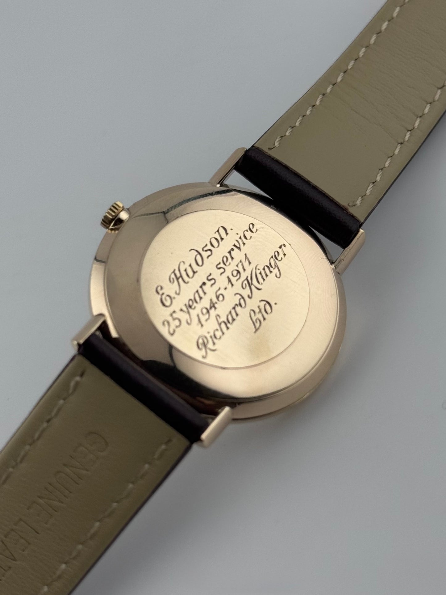 Omega Geneve Manual Wind 9ct Gold - 131.5016 - Original Box and Papers