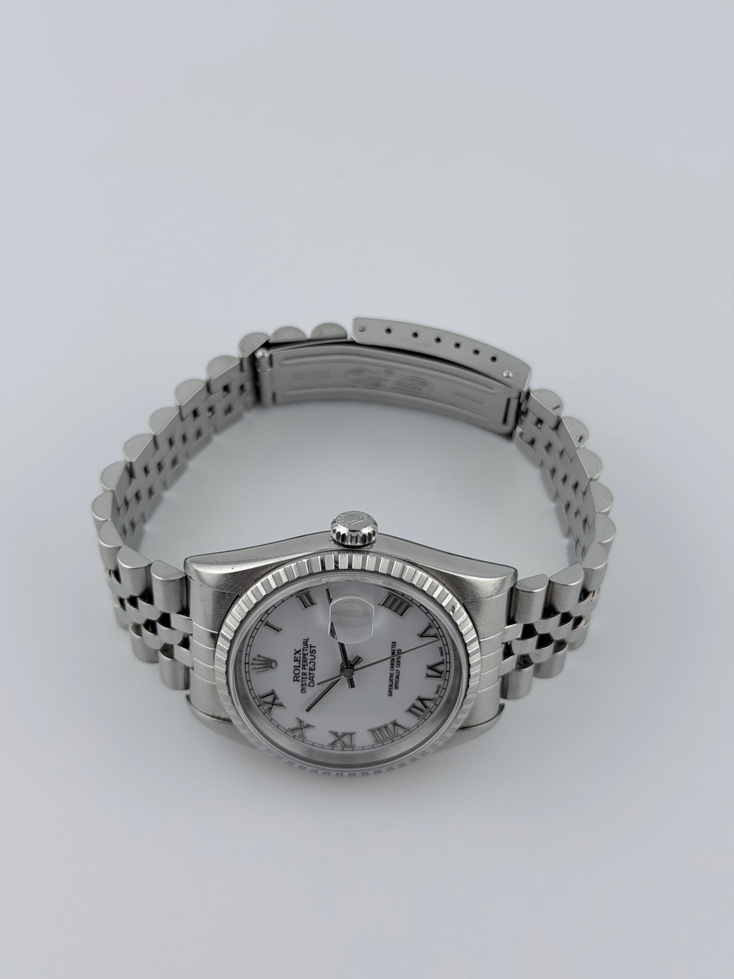 Rolex Datejust Oyster Perpetual - 16220 - Roman Numeral Dial - Original Box