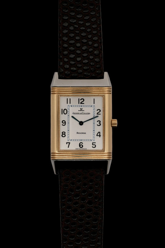 Jaeger LeCoultre Reverso Classique Quartz - 250.5.08 - 18ct Gold & Steel