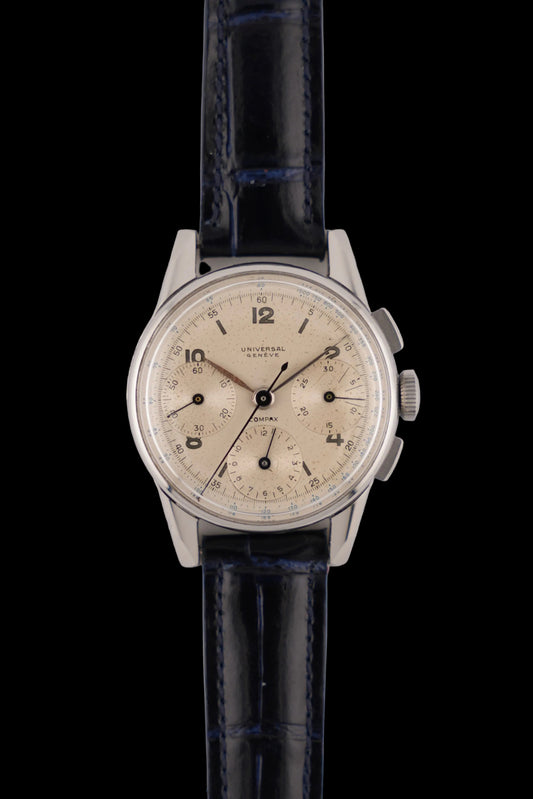 Universal Geneve Compax Manual Wind Chronograph - 22498 - Rare