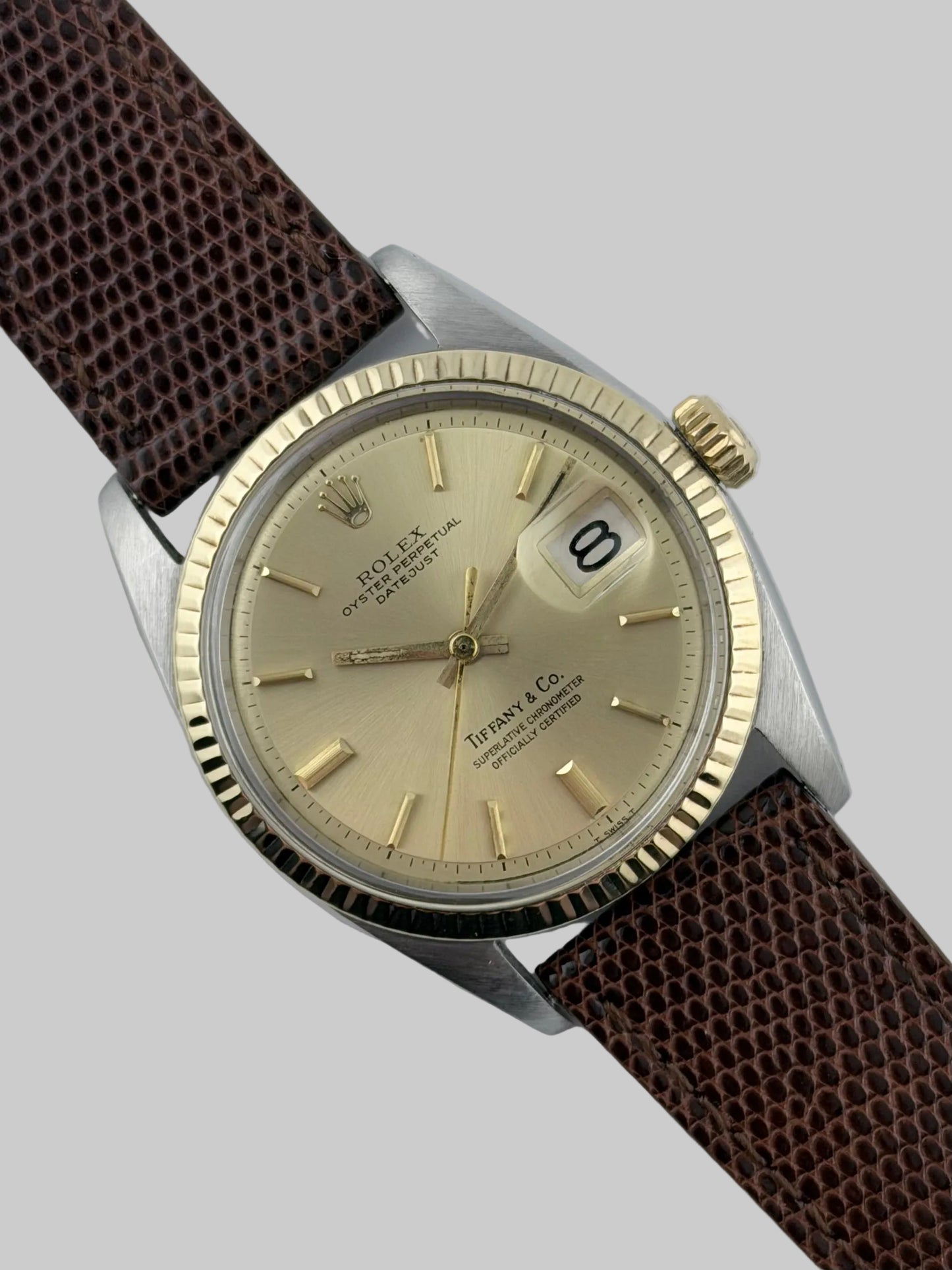 Rolex Datejust Oyster Perpetual - Two-Tone - 1601 - Extremely Rare Tiffany & Co Retailed
