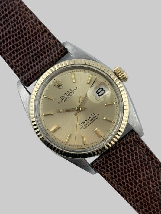 Rolex Datejust Oyster Perpetual - Two-Tone - 1601 - Extremely Rare Tiffany & Co Retailed