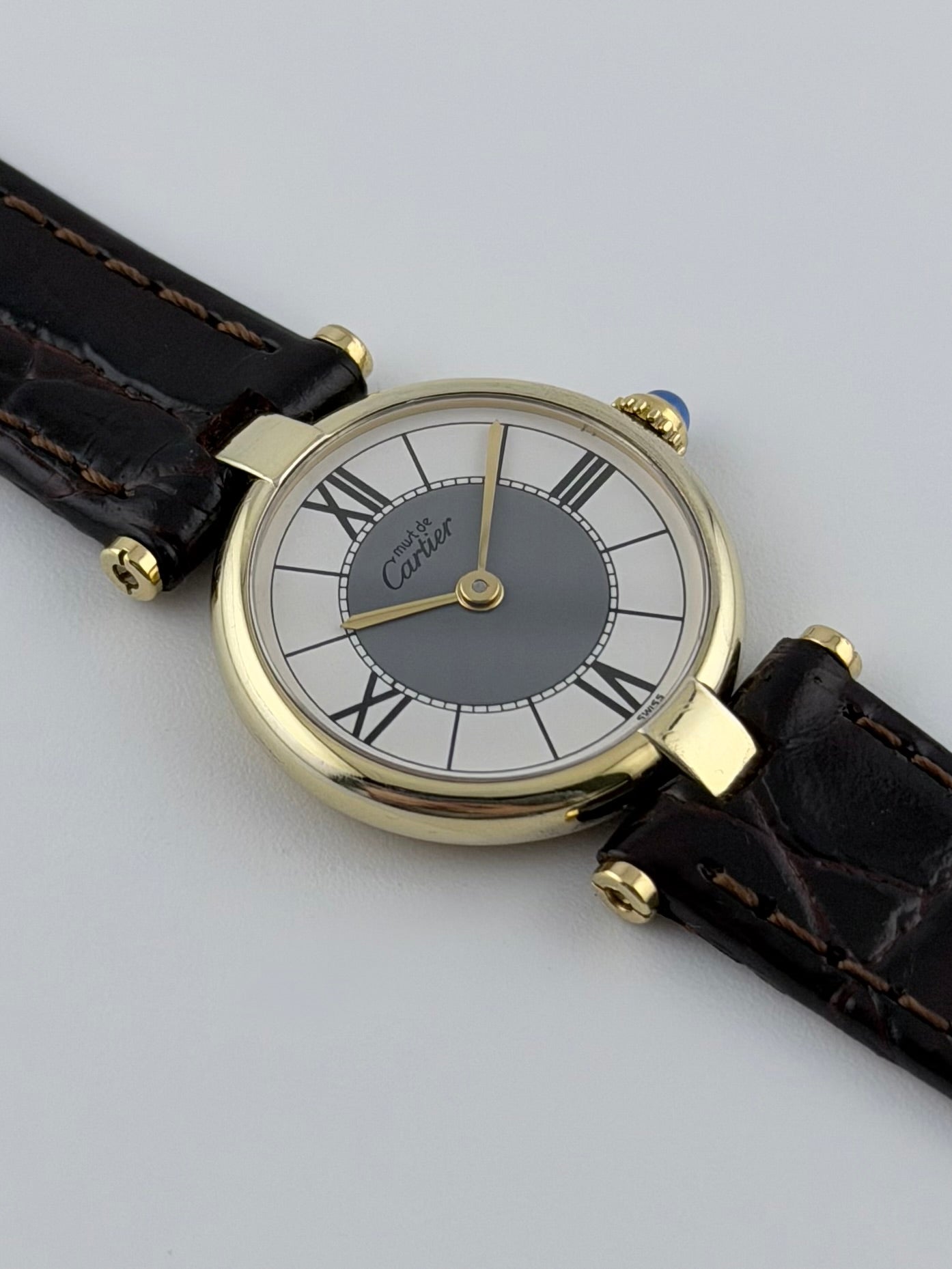 Cartier must de Vendome Quartz - 590004 - Two-tone Dial - Ladies