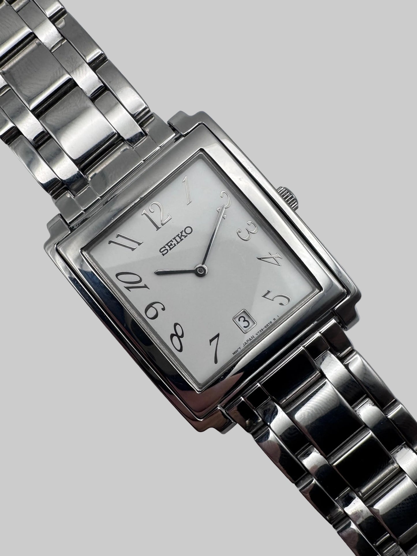 Seiko Tank Quartz date - V739-5880