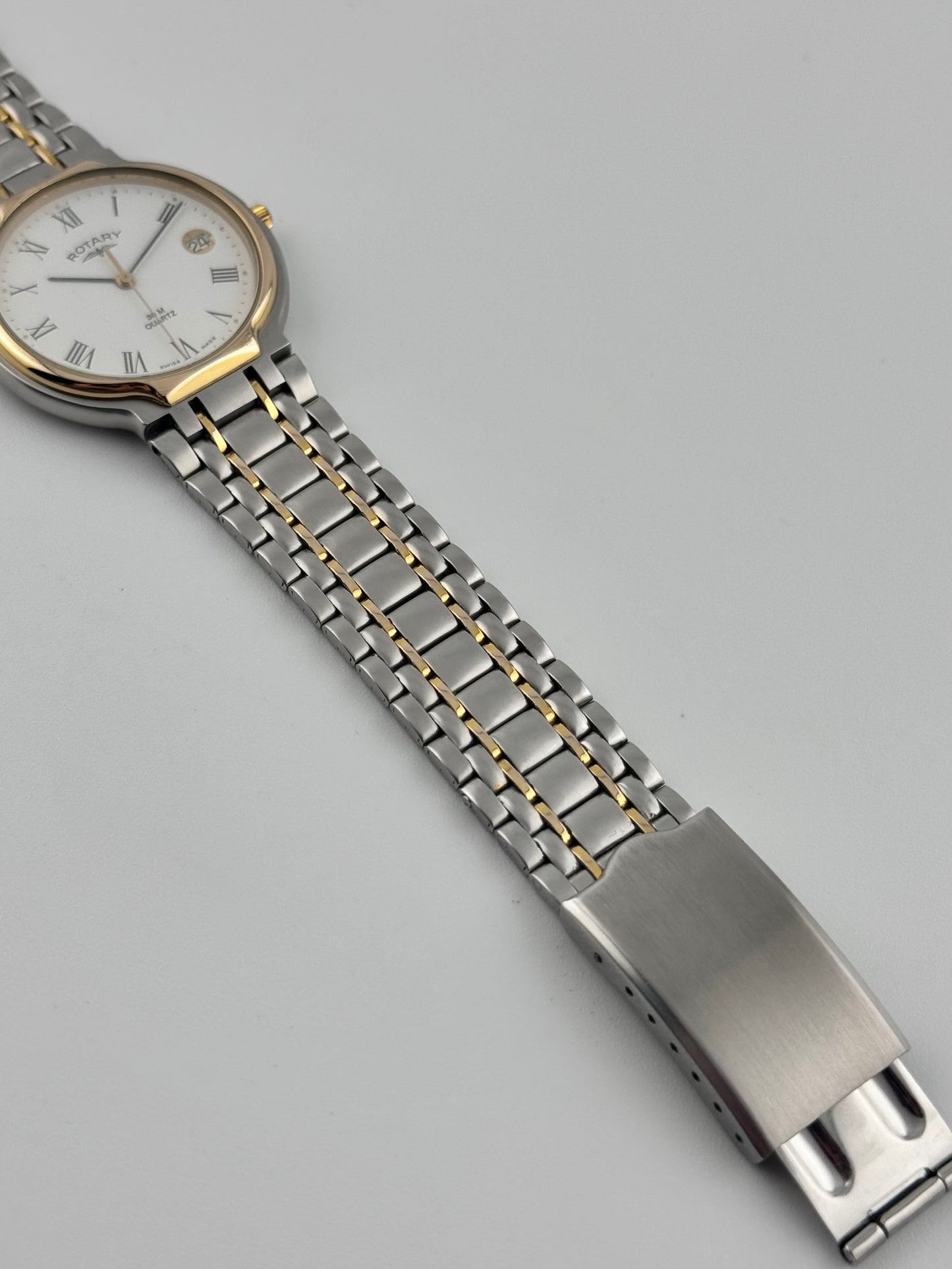 Rotary 30m Quartz - Date - with BOX