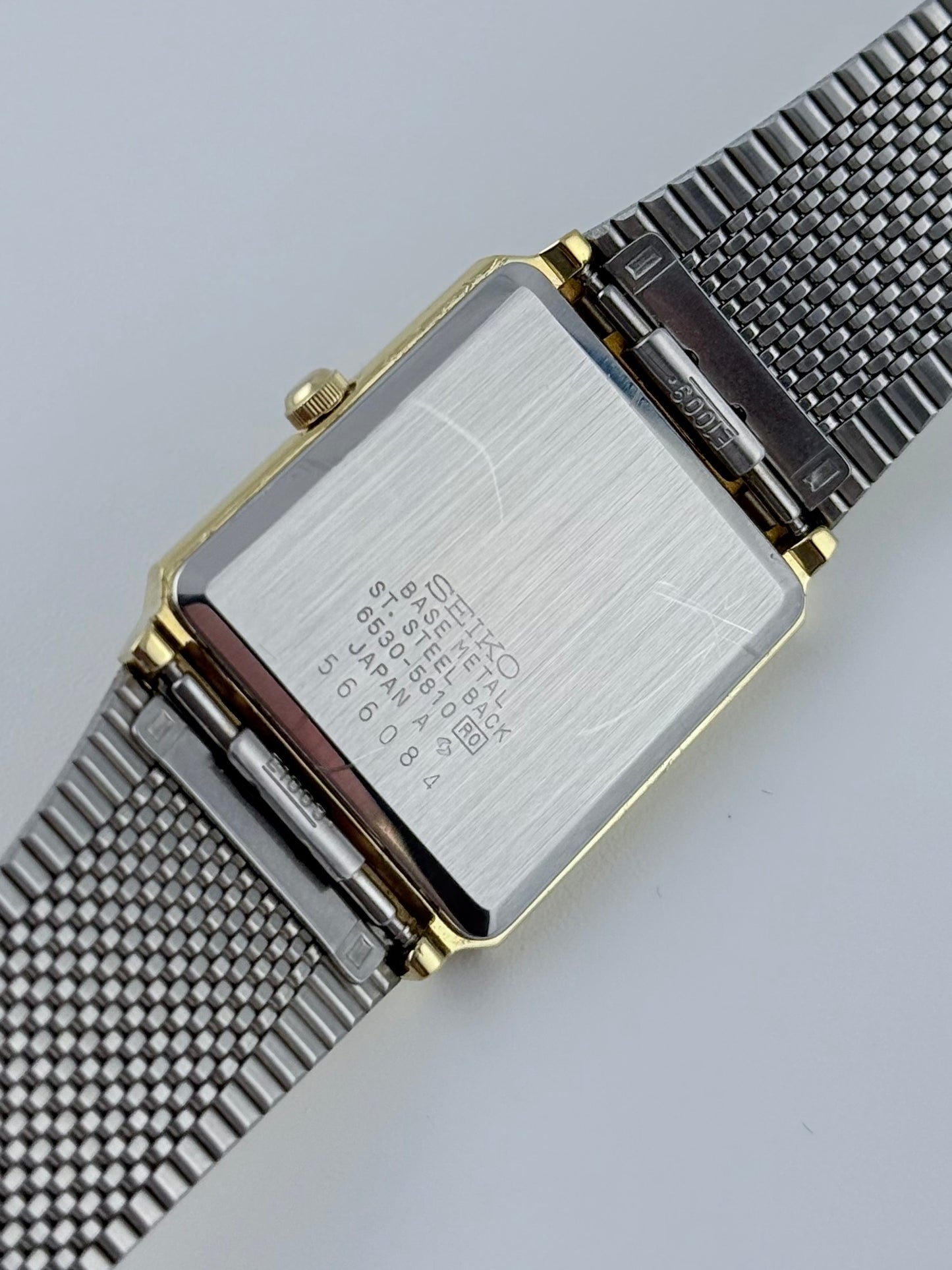 Seiko Tank Quartz - 6530-5810