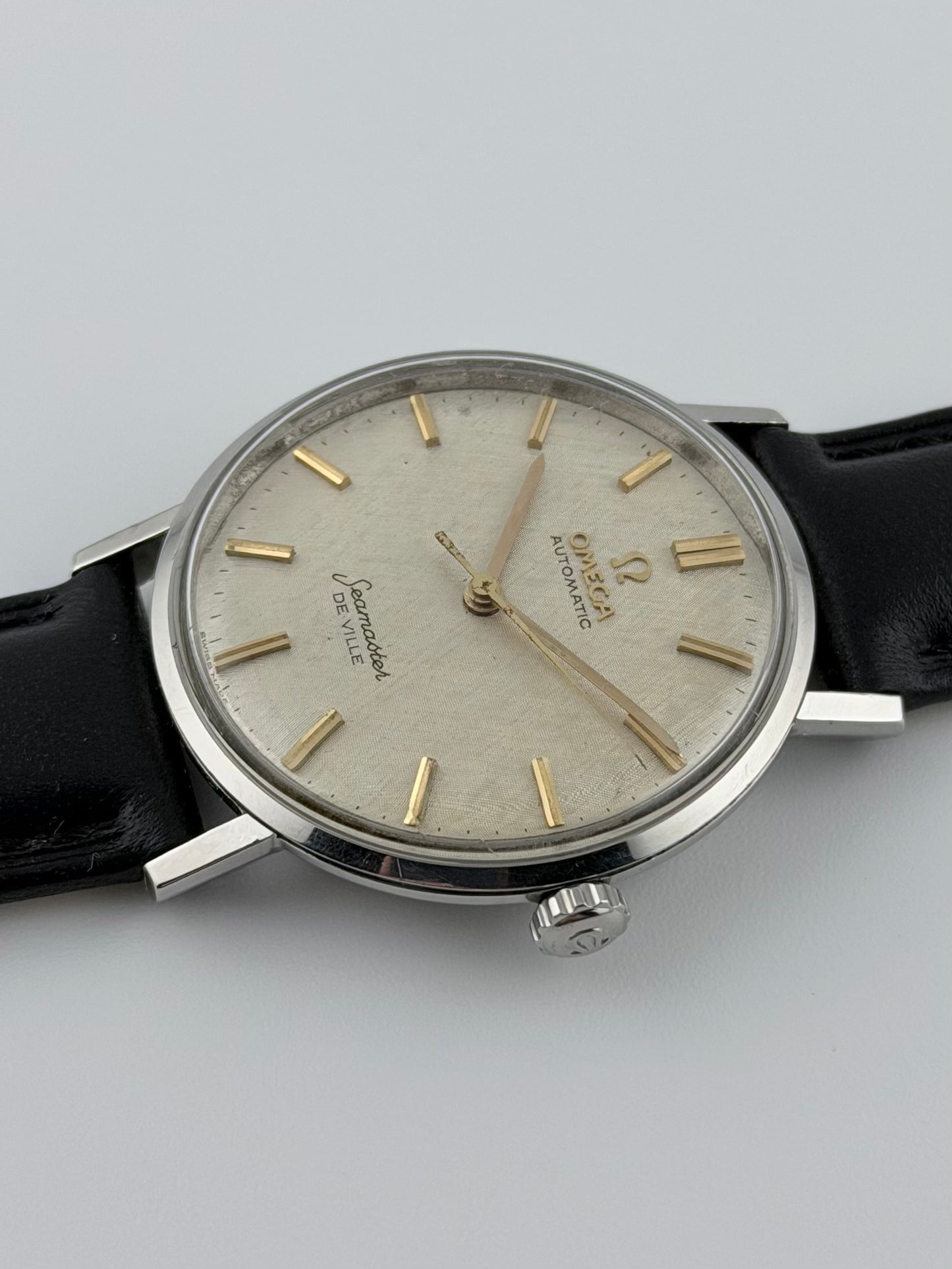 Omega Seamaster De Ville Automatic - Linen Dial - 14905-SC-62