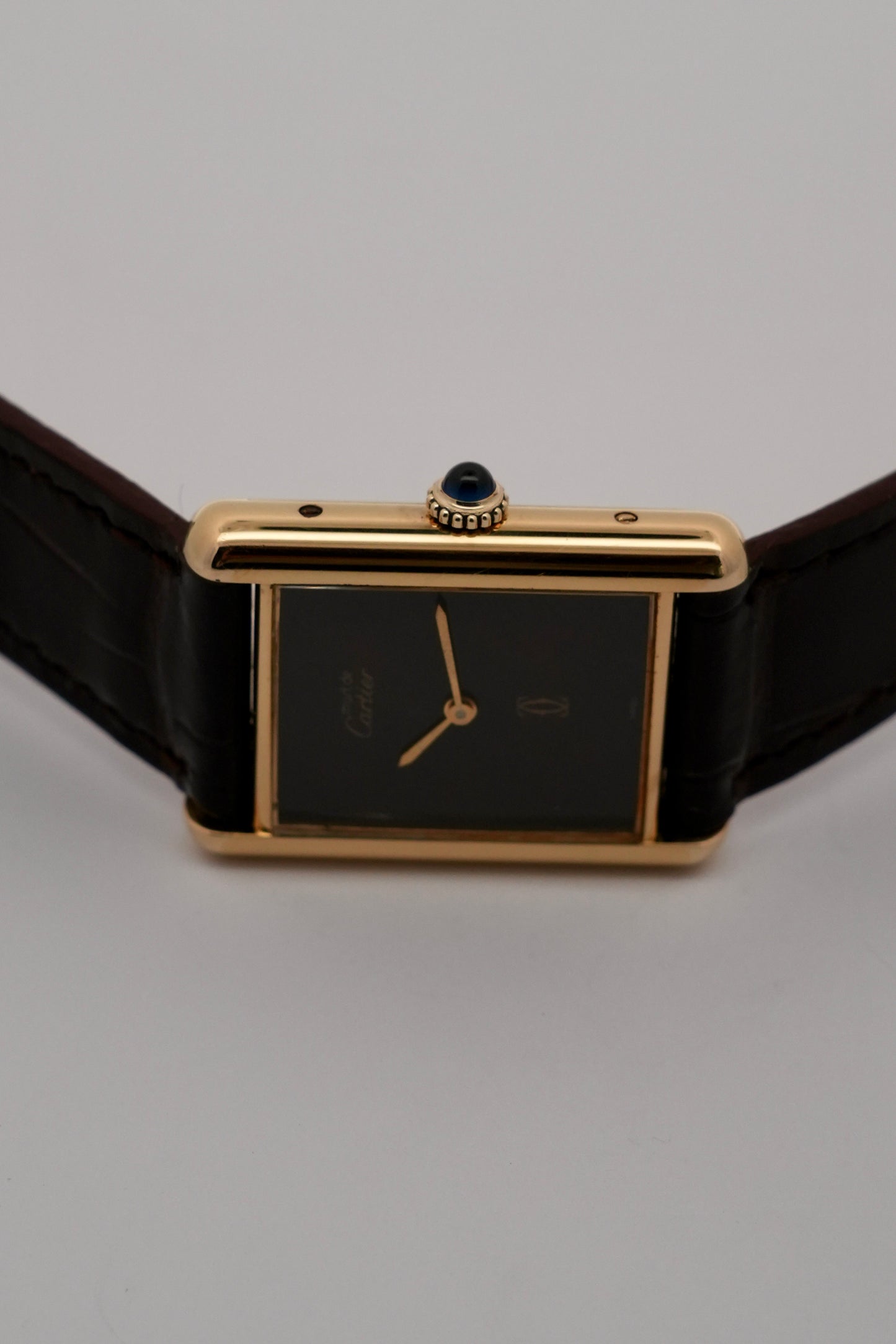 Cartier Must De Paris Tank Quartz - 6 - Wood Effect Dial - fantastic condition with Box