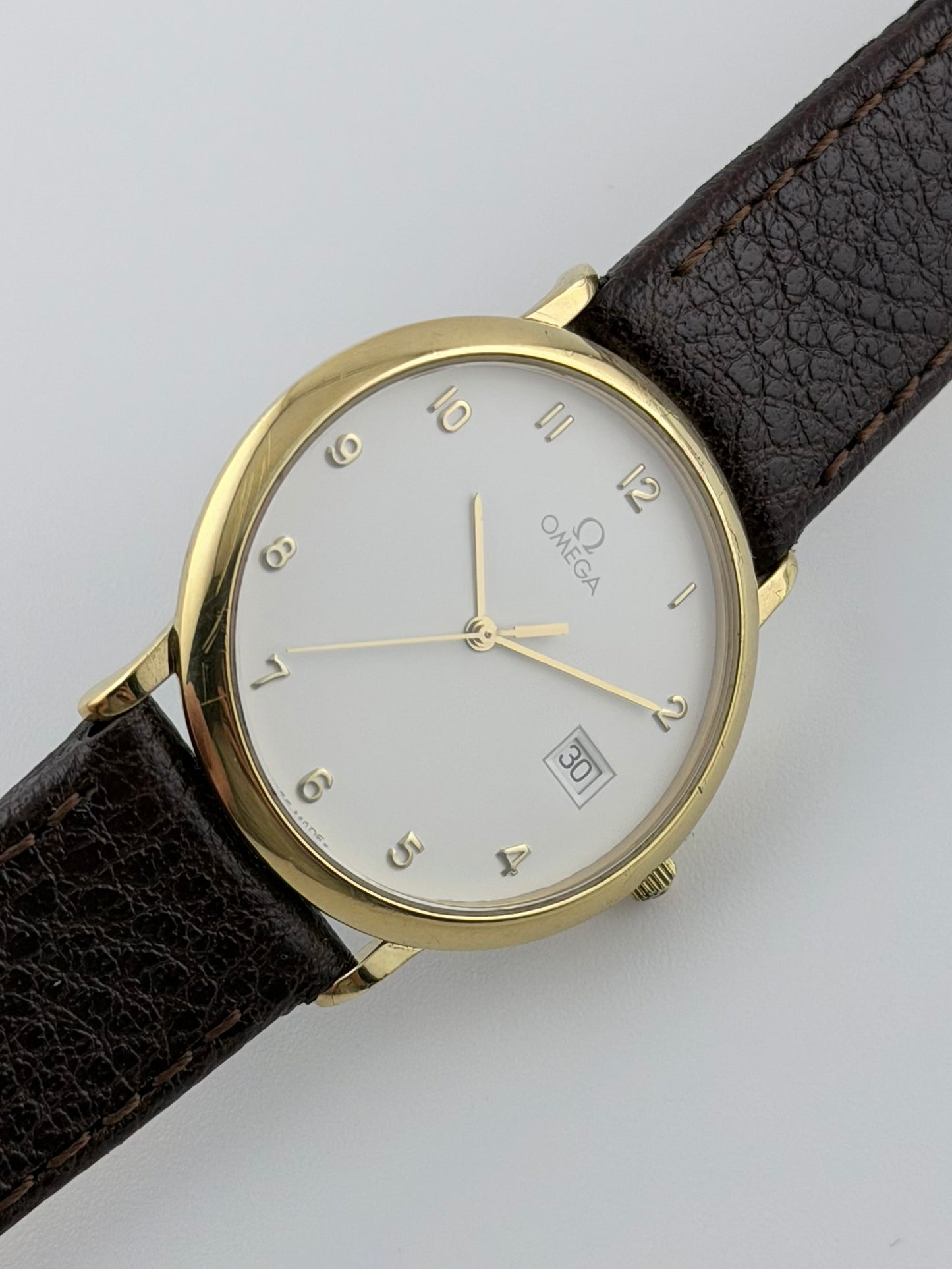 Omega De Ville Quartz Date - 196.0312.1