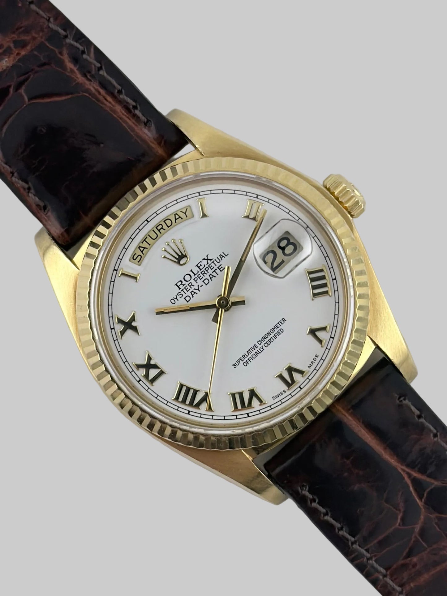 Rolex Oyster Perpetual Day-Date - 18038 - Original Box - Rare Dial