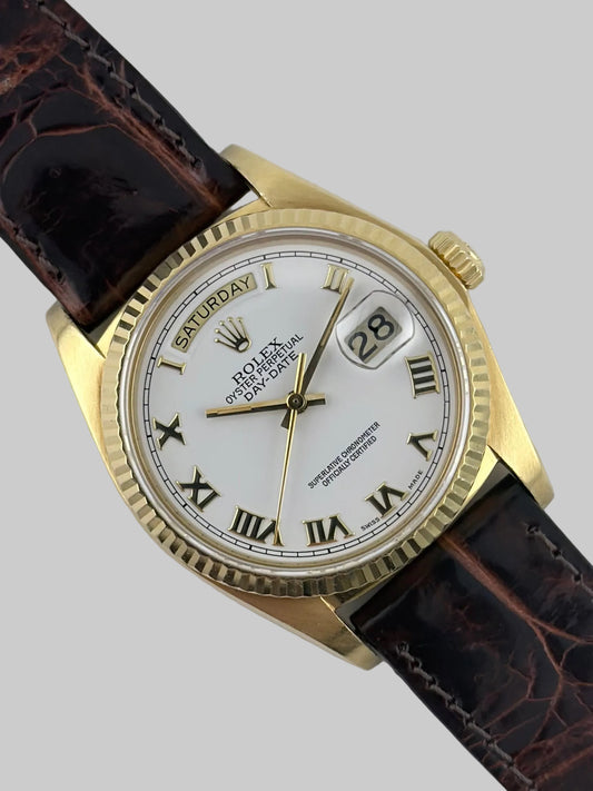 Rolex Oyster Perpetual Day-Date - 18038 - Original Box - Rare Dial