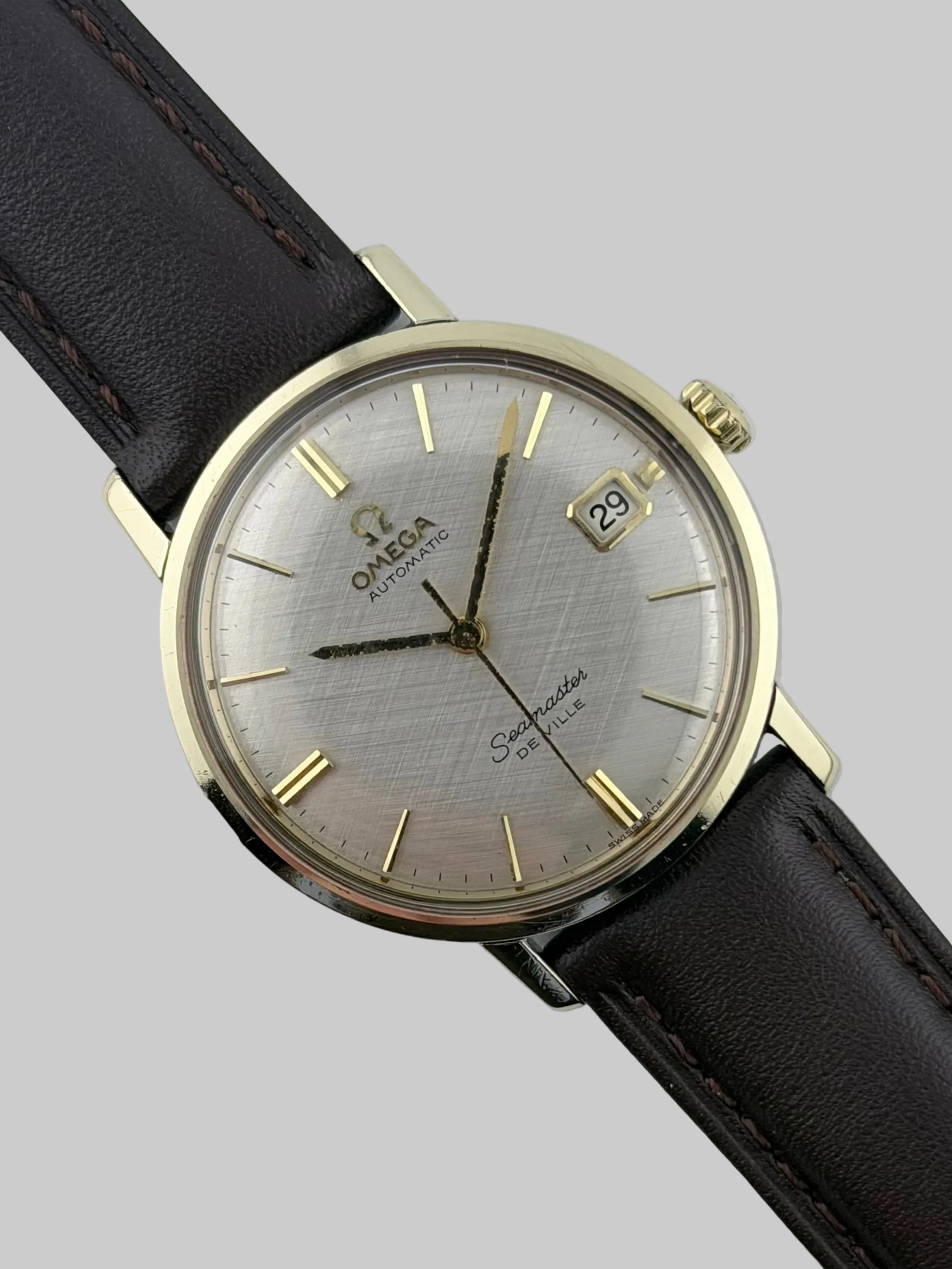 Omega Seamaster De Ville Automatic Linen Dial - 166.020 – The