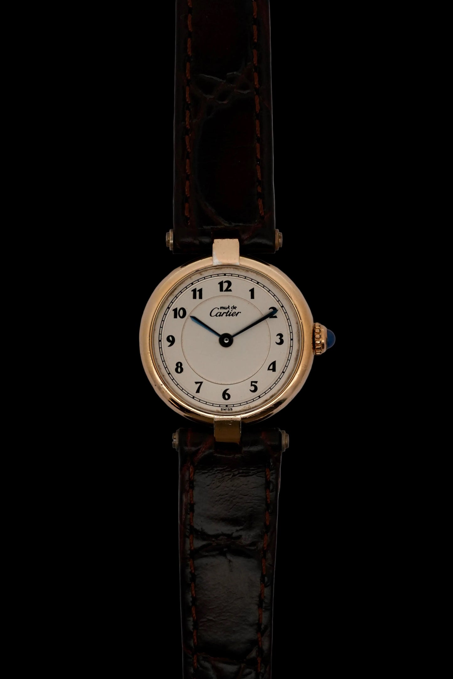 Cartier must de Paris Vendome Quartz - 590004 - Ladies - Satin Arabic Dial