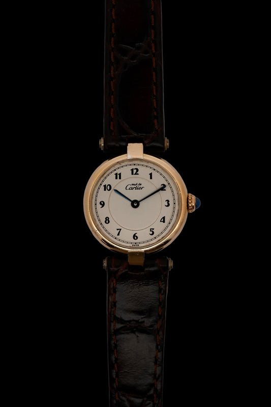 Cartier must de Paris Vendome Quartz - 590004 - Ladies - Satin Arabic Dial