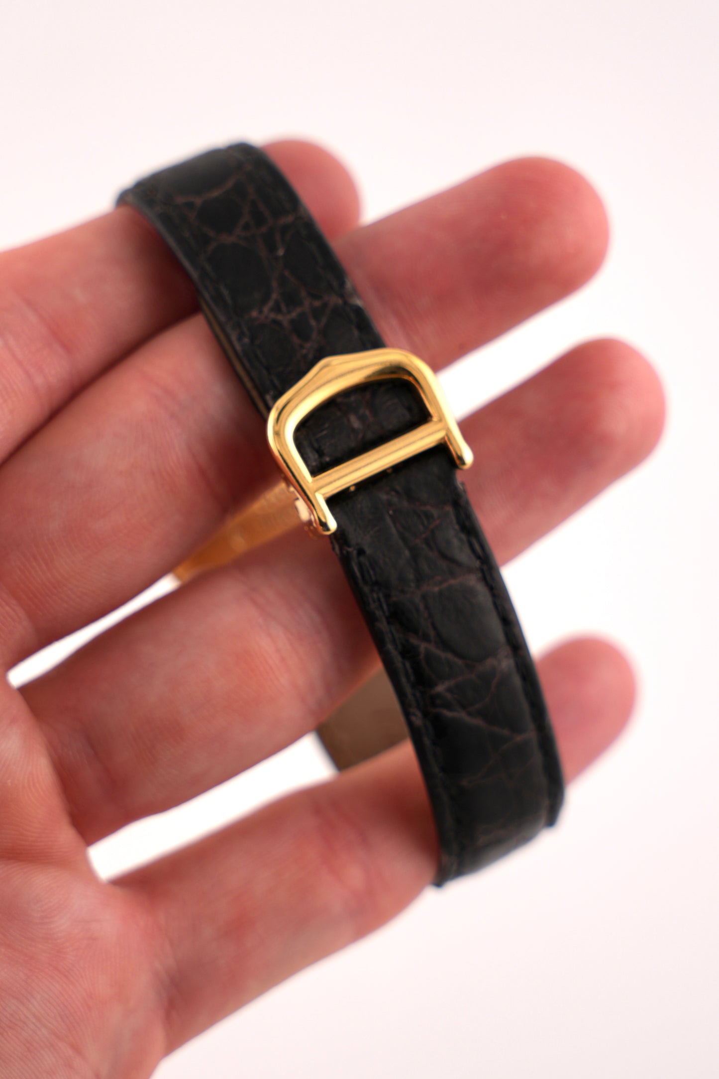 Cartier must de  Vendôme Quartz - 590003 - Trinity Dial - Original Strap