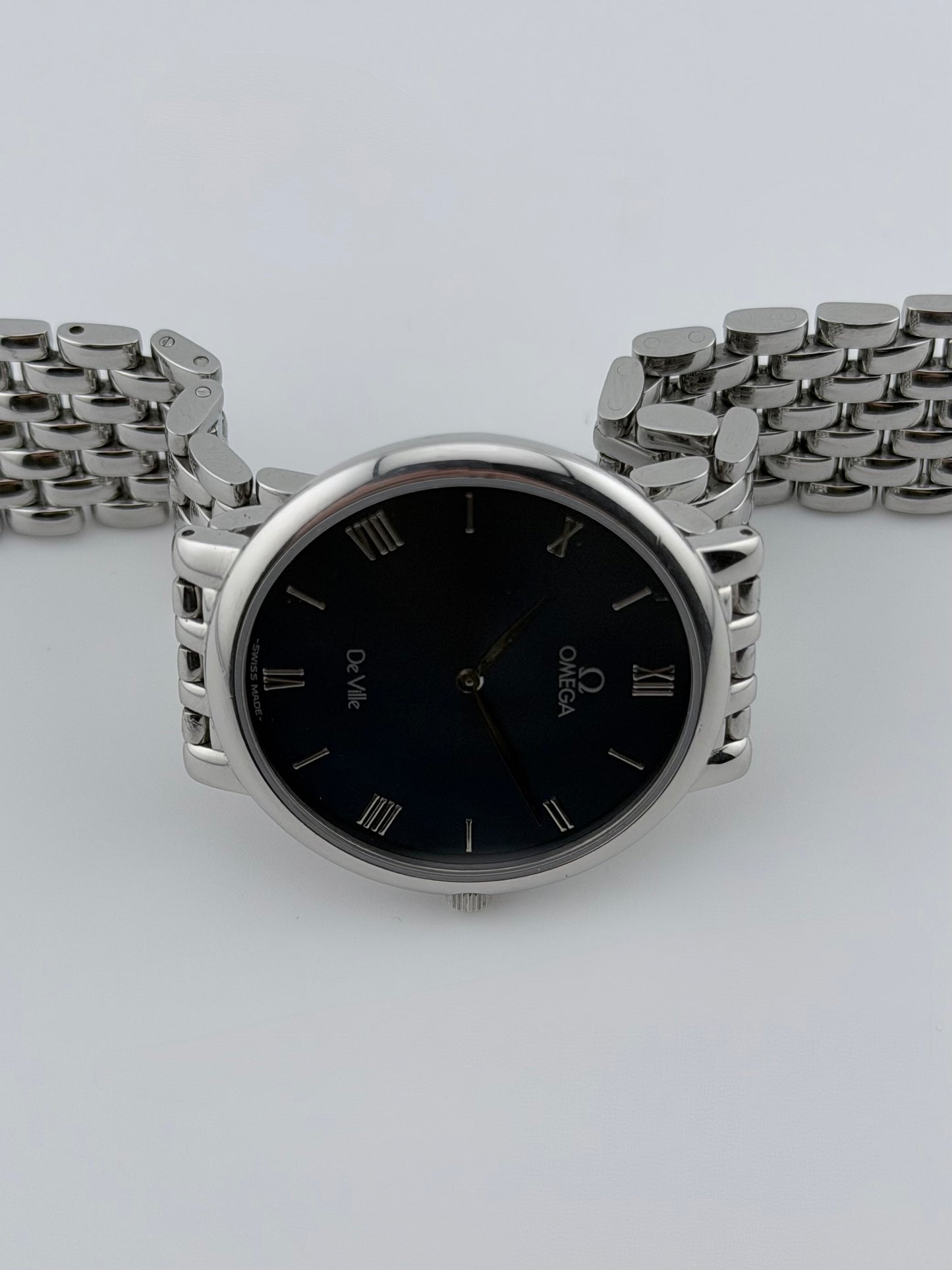 Omega De Ville Quartz 75008300 - Navy Blue Dial - FULL SET!