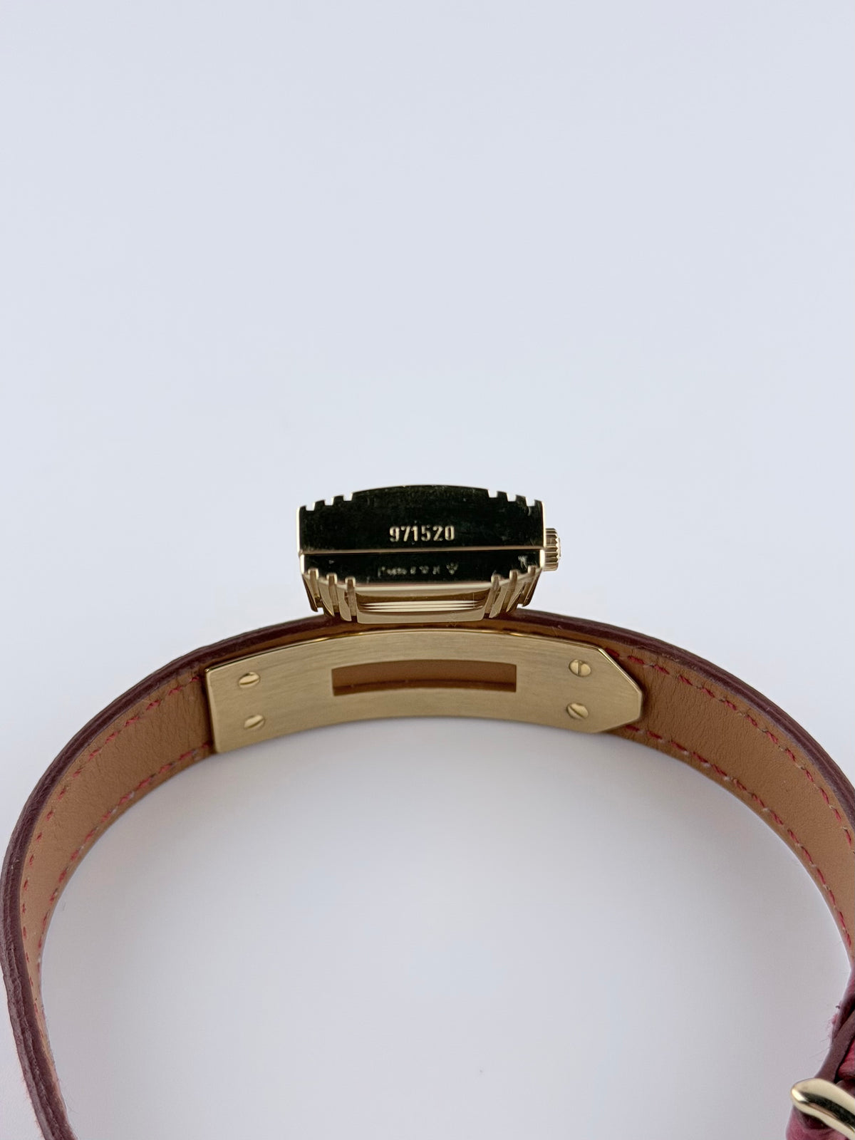 Hermes Paris Kelly Lock Watch - White - with Box and Papers