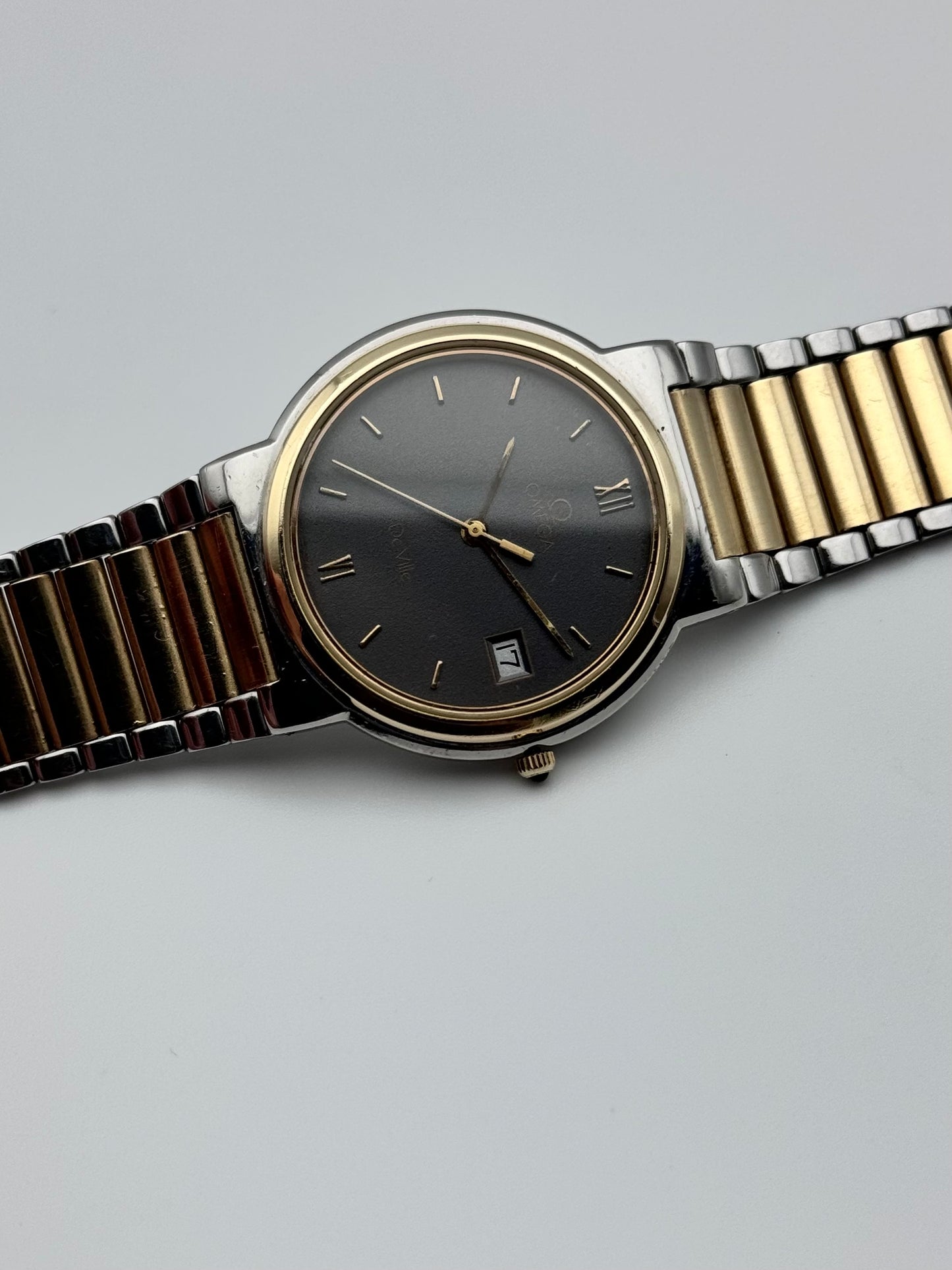 Omega De Ville Quartz Date 196.0256  - Original Bracelet