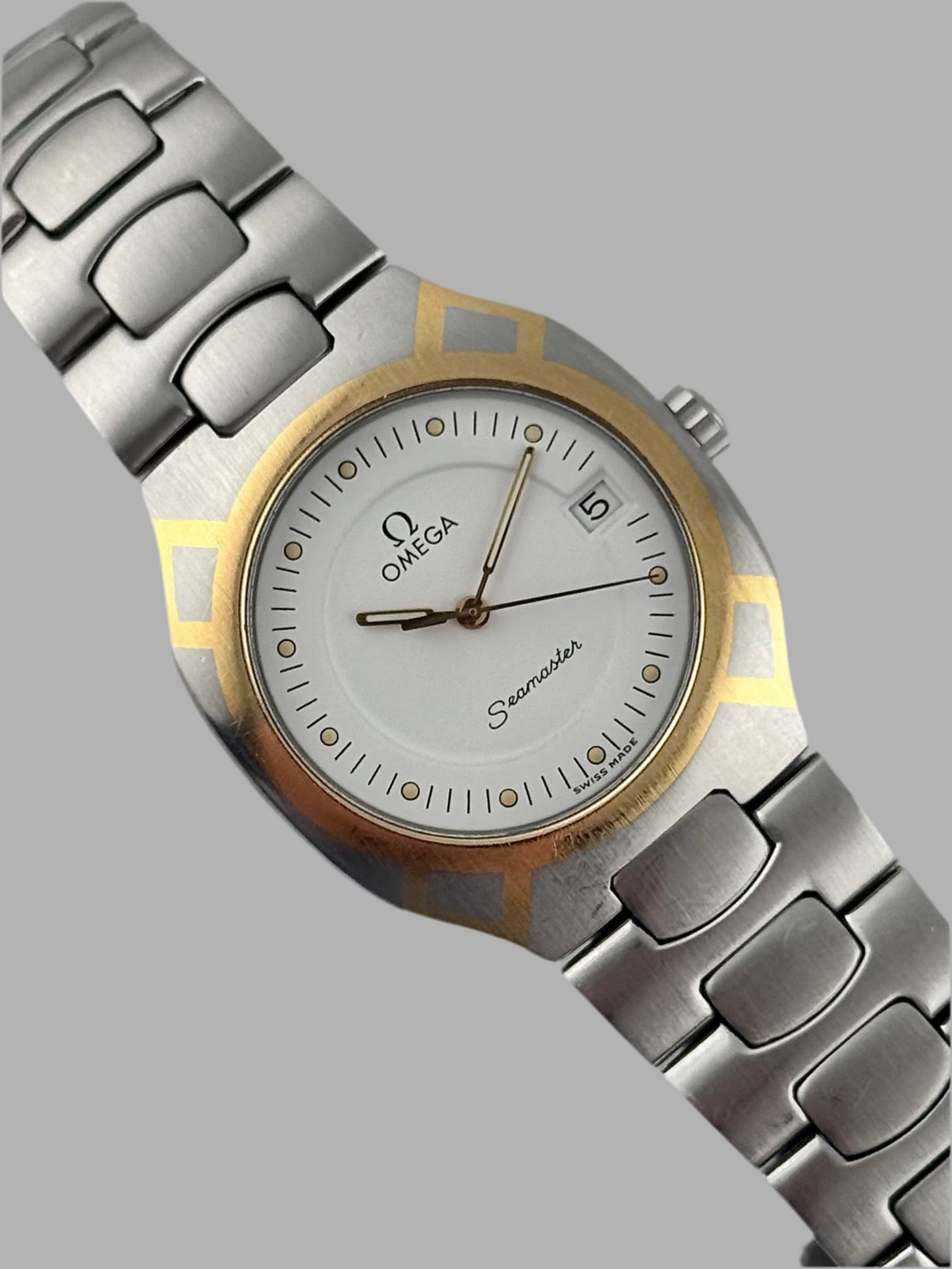 Omega Seamaster Polaris - Quartz - - 396.1022 - 18ct Gold & Steel