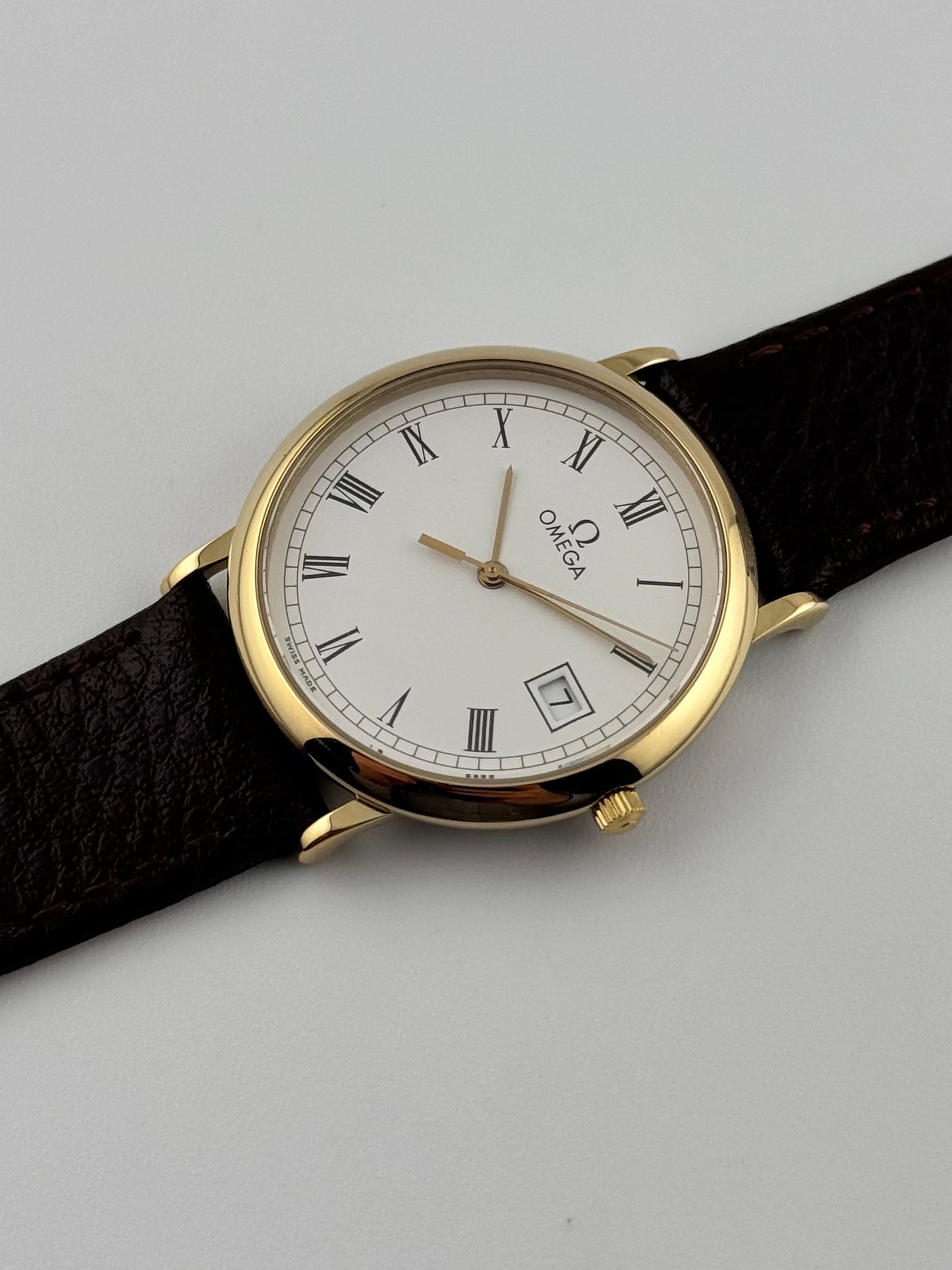 Omega De Ville Quartz Date - 196.0312