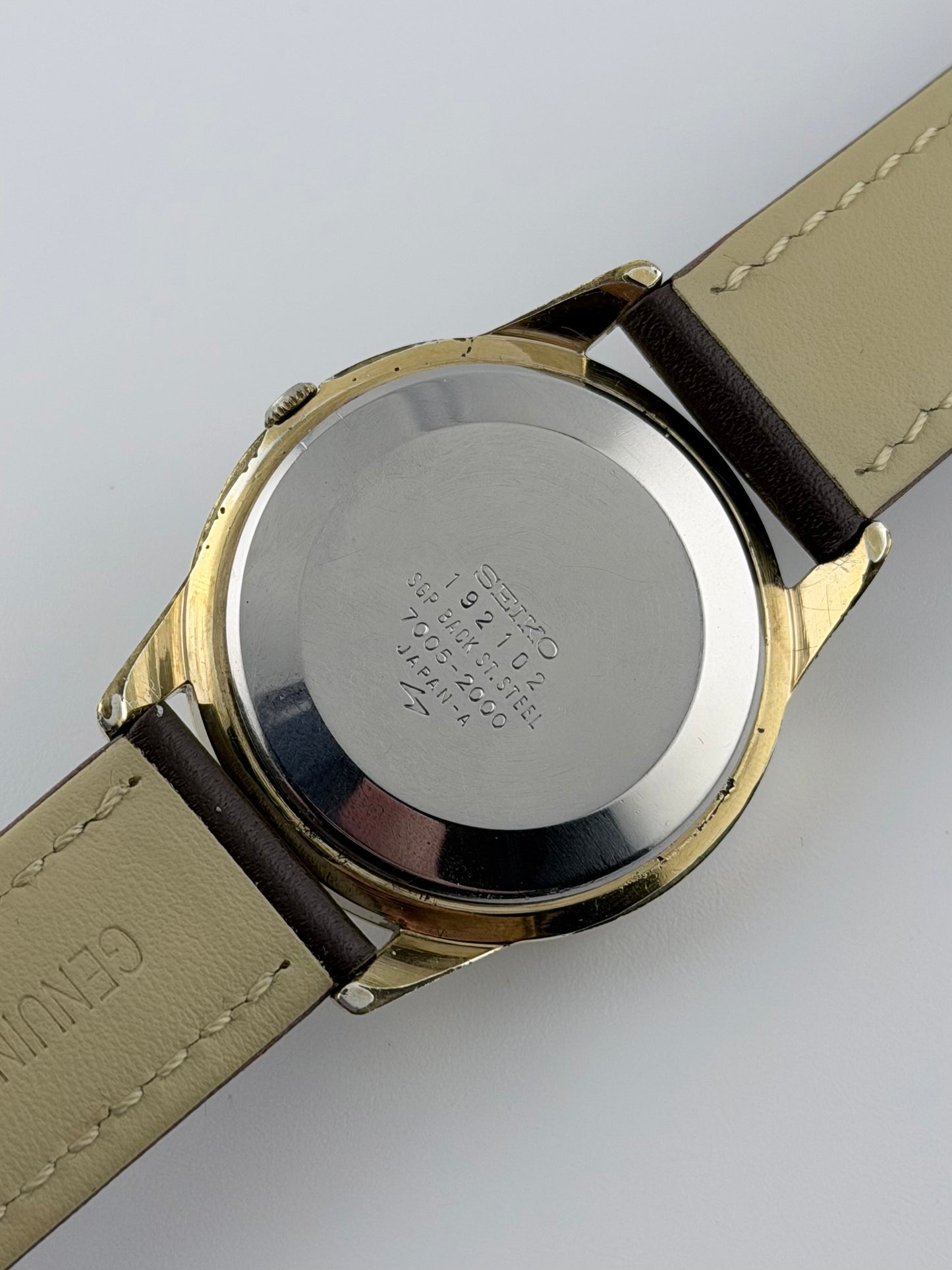 Seiko Automatic Date 17j 7005-2000 - Sunburst Dial