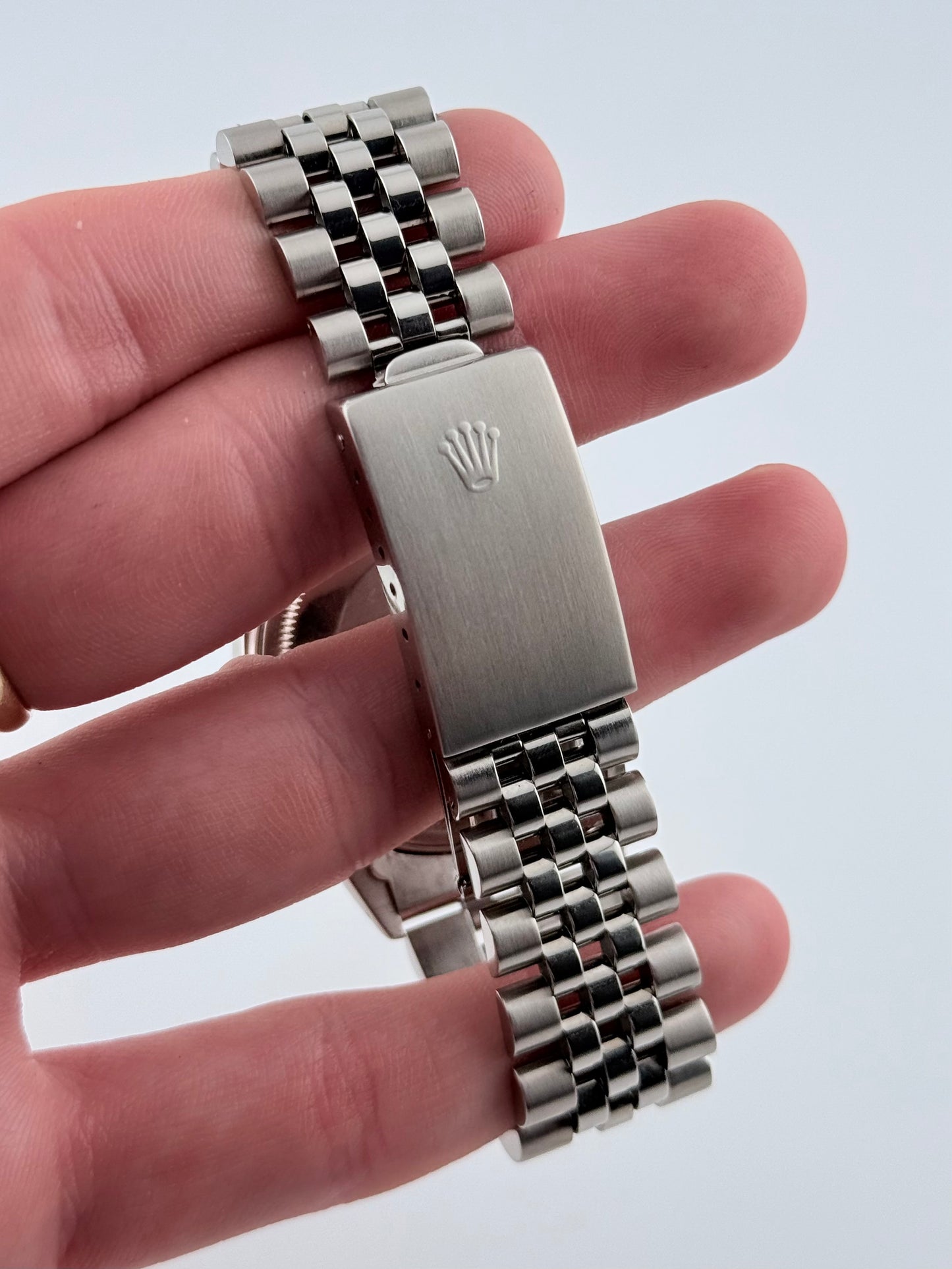 Rolex Datejust Oyster Perpetual - 16014 - White Gold Bezel - Linen Dial