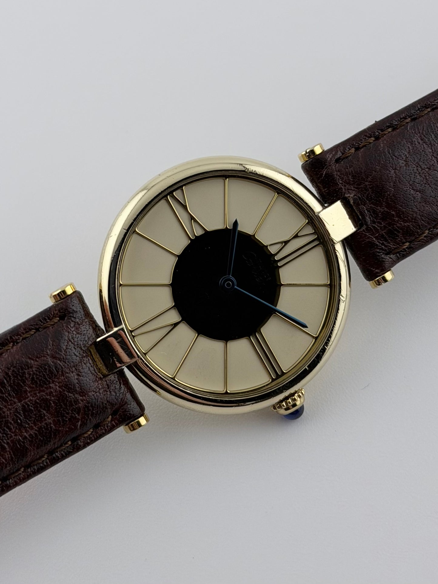 Cartier Must de Cartier Vermeil Quartz - 17 - Gold and Ivory Cloisonne Dial