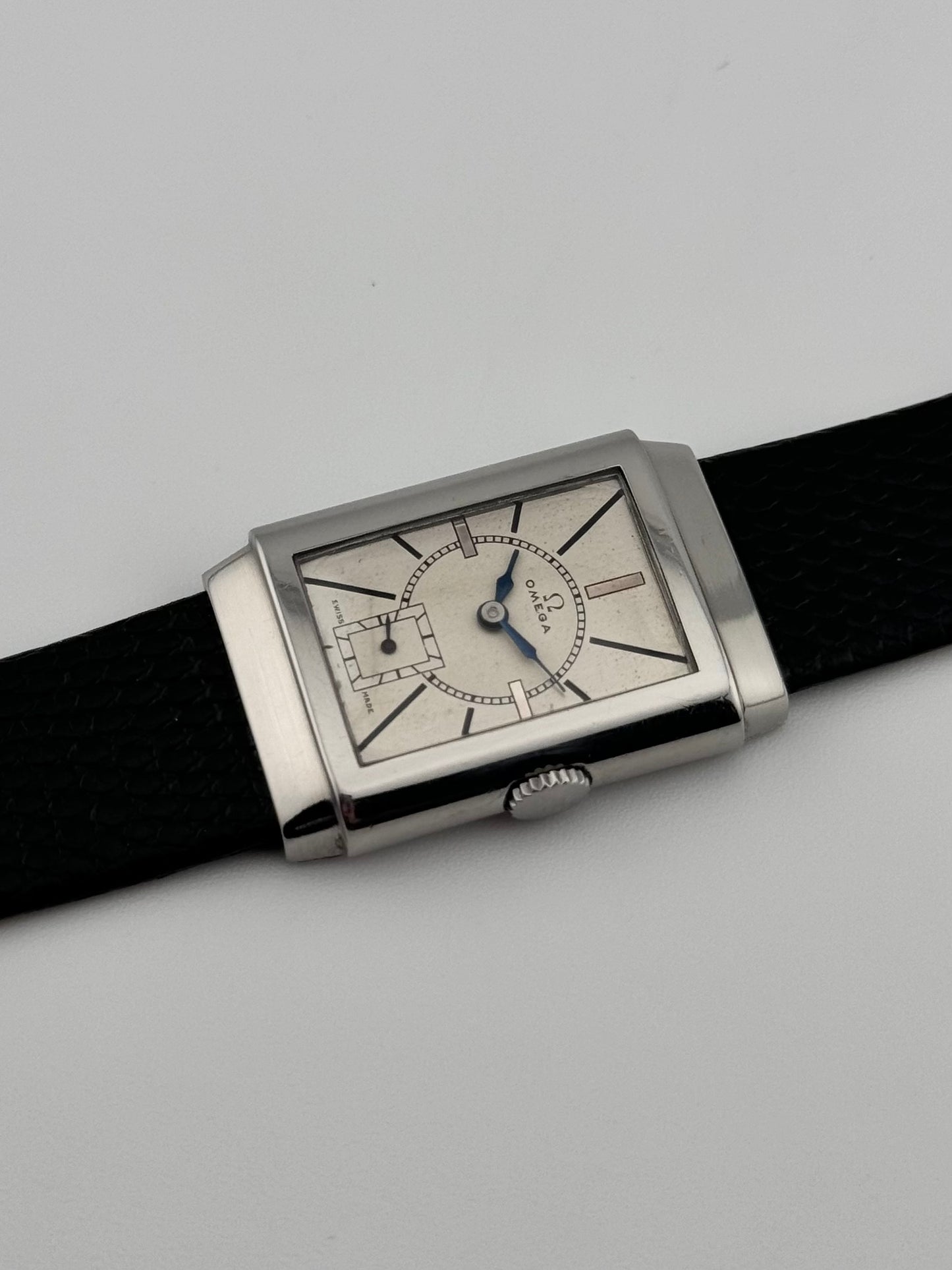 Omega Tank Sub Seconds Manual Wind - 1930s - Incredibly Rare